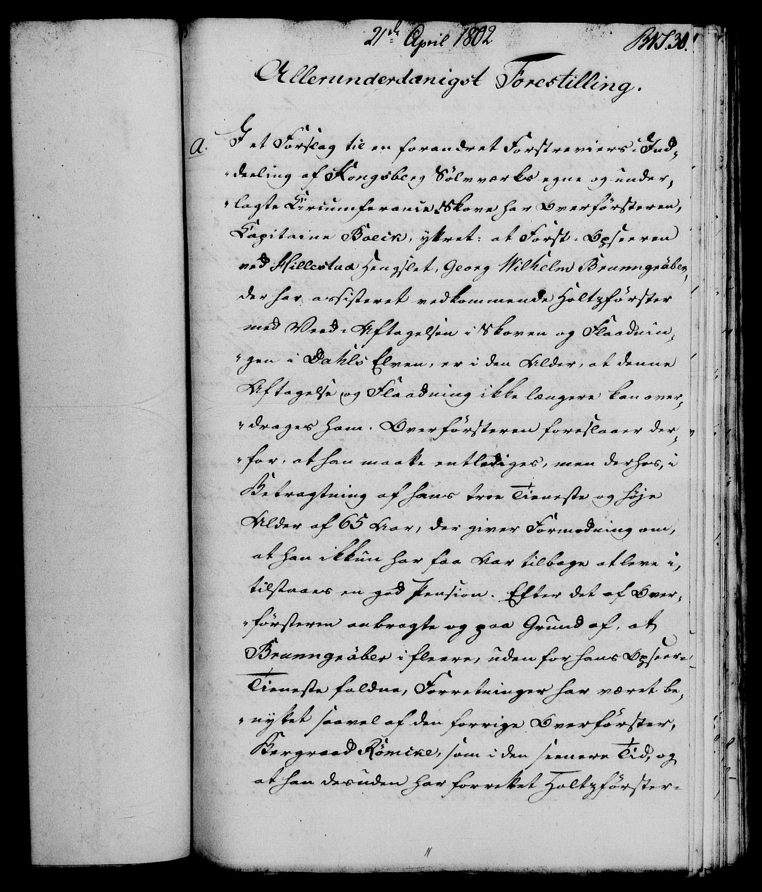 Rentekammeret, Renteskriverkontorene, AV/RA-EA-3115/M/Mf/Mfb/L0005: Relasjons- og resolusjonsprotokoll med register (merket RK 54.11), 1801-1802