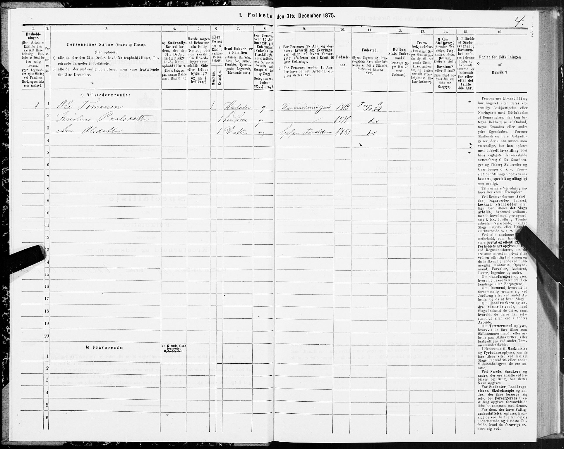 SAT, Folketelling 1875 for 1734P Stod prestegjeld, 1875, s. 4004