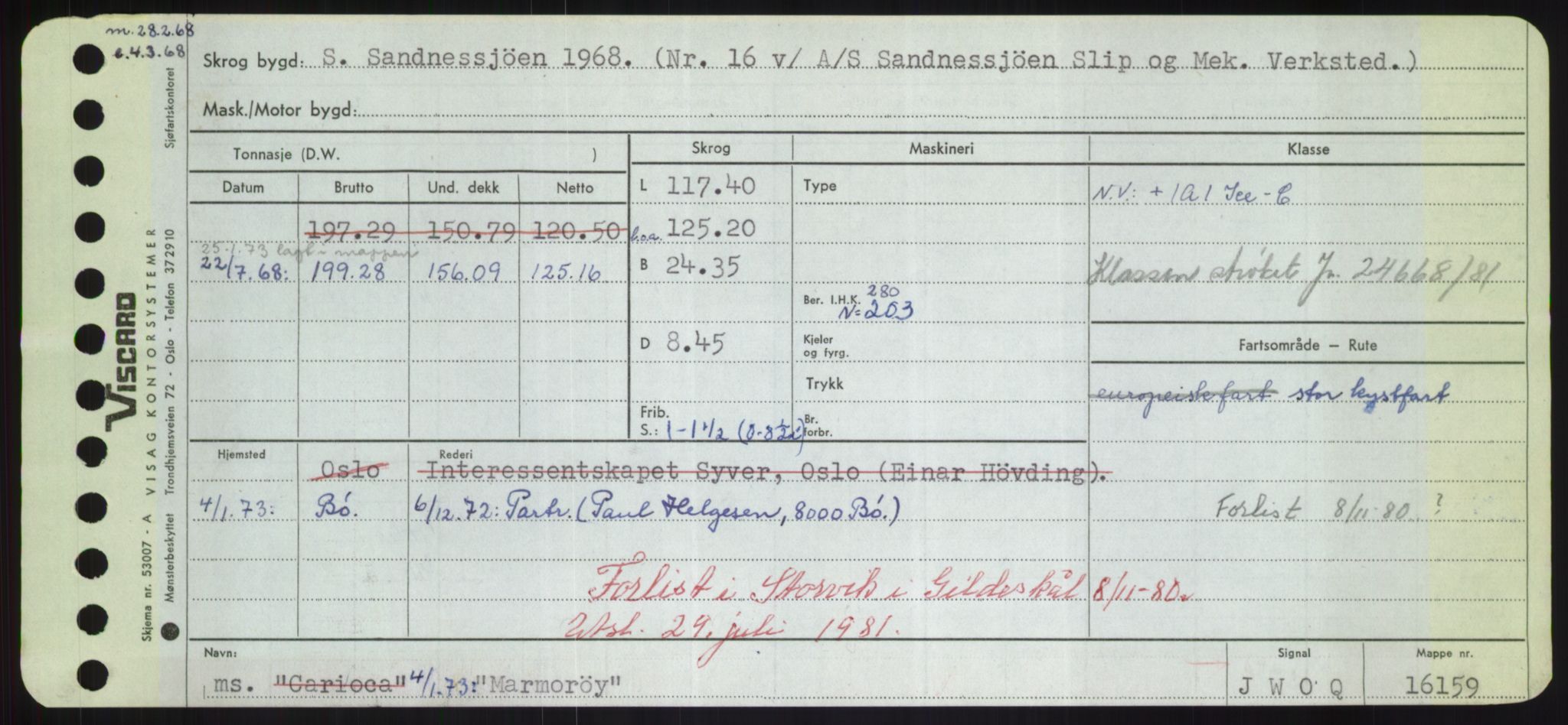 Sjøfartsdirektoratet med forløpere, Skipsmålingen, AV/RA-S-1627/H/Hd/L0024: Fartøy, M-Mim, s. 309
