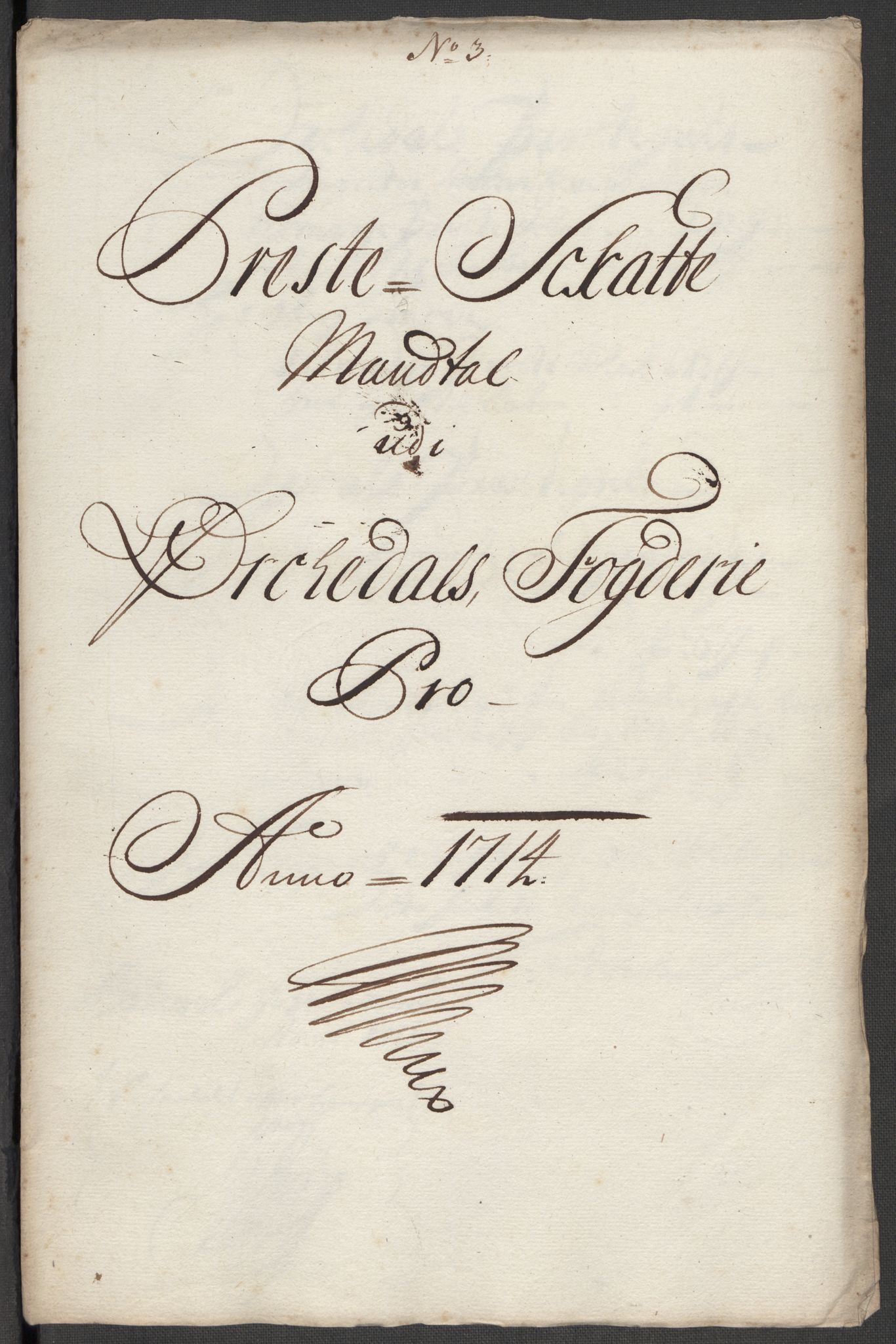 Rentekammeret inntil 1814, Reviderte regnskaper, Fogderegnskap, RA/EA-4092/R60/L3965: Fogderegnskap Orkdal og Gauldal, 1714, s. 101
