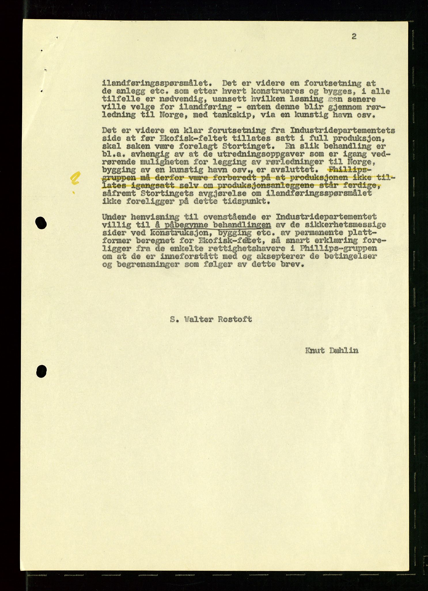 Industridepartementet, Oljekontoret, AV/SAST-A-101348/Dc/L0003: Ekofisk prosjekt, utbygging av Ekofiskfeltet, diverse, 1970-1972