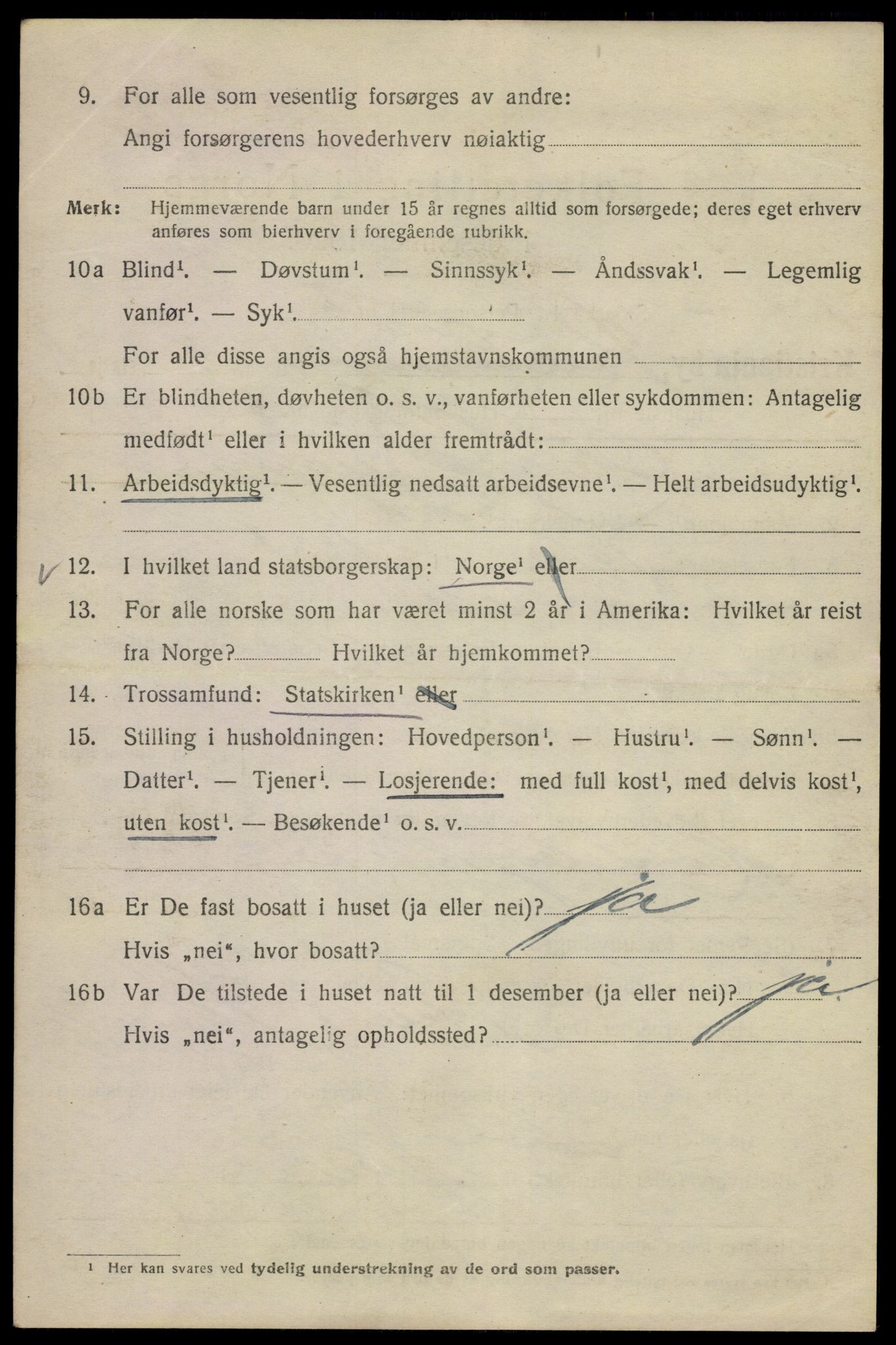 SAO, Folketelling 1920 for 0301 Kristiania kjøpstad, 1920, s. 461868