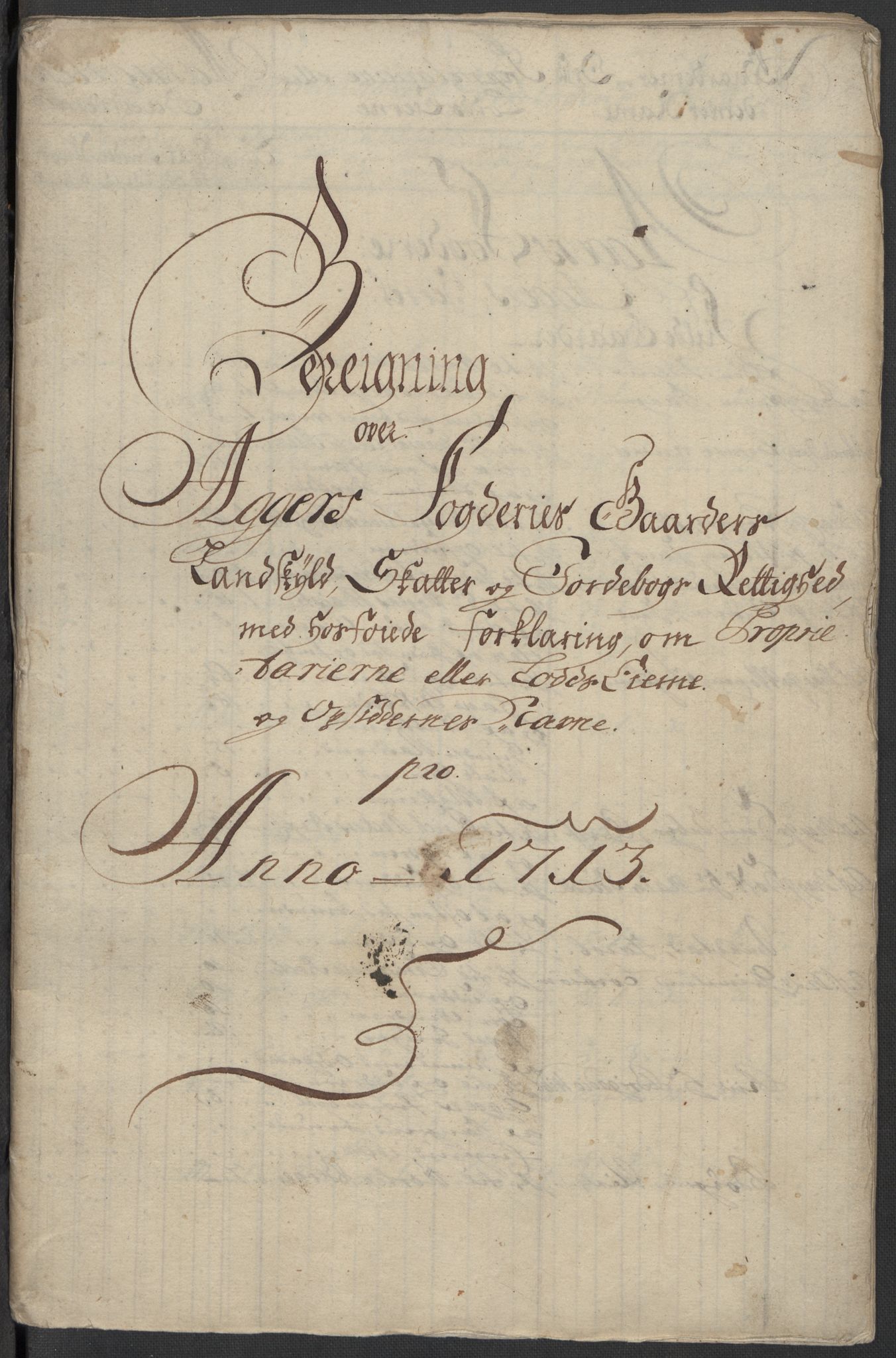 Rentekammeret inntil 1814, Reviderte regnskaper, Fogderegnskap, RA/EA-4092/R10/L0451: Fogderegnskap Aker og Follo, 1713-1714, s. 26