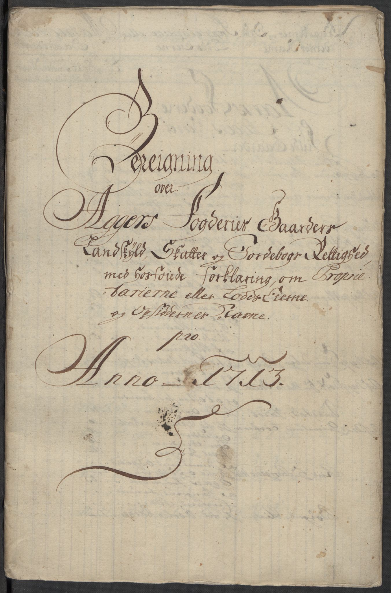 Rentekammeret inntil 1814, Reviderte regnskaper, Fogderegnskap, AV/RA-EA-4092/R10/L0451: Fogderegnskap Aker og Follo, 1713-1714, s. 26