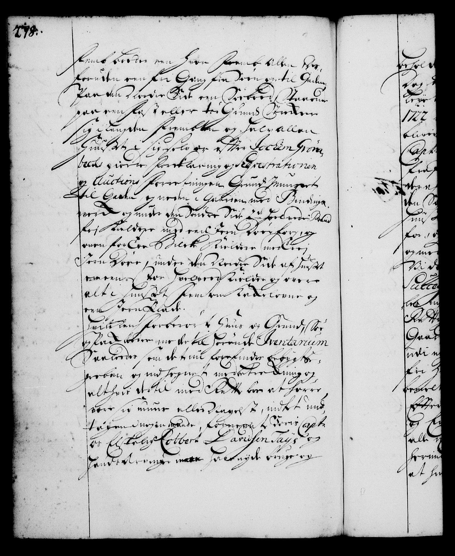 Rentekammeret, Kammerkanselliet, RA/EA-3111/G/Gg/Gga/L0001: Norsk ekspedisjonsprotokoll med register (merket RK 53.1), 1720-1723, s. 278
