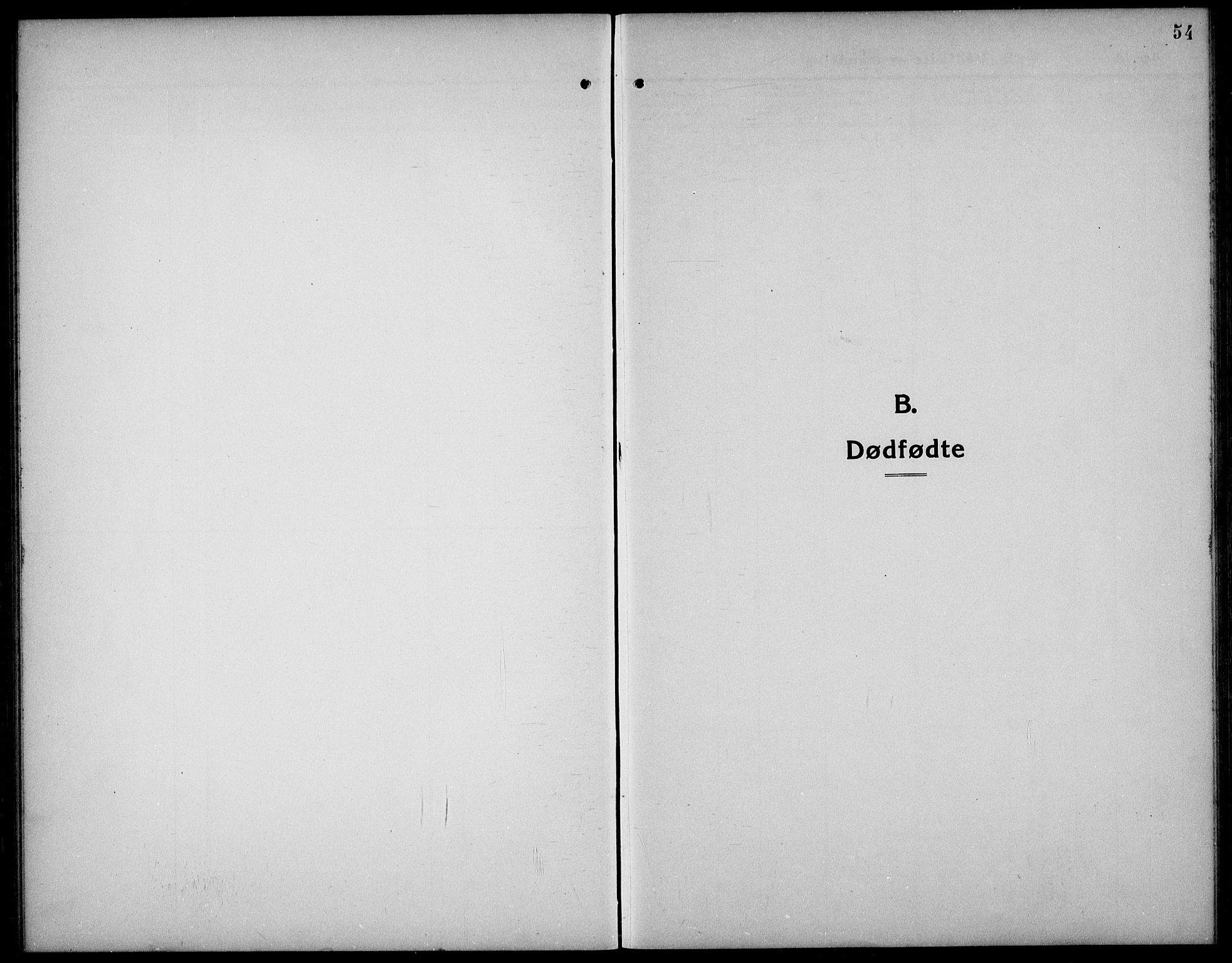 Hedrum kirkebøker, AV/SAKO-A-344/G/Gb/L0002: Klokkerbok nr. II 2, 1921-1936, s. 54