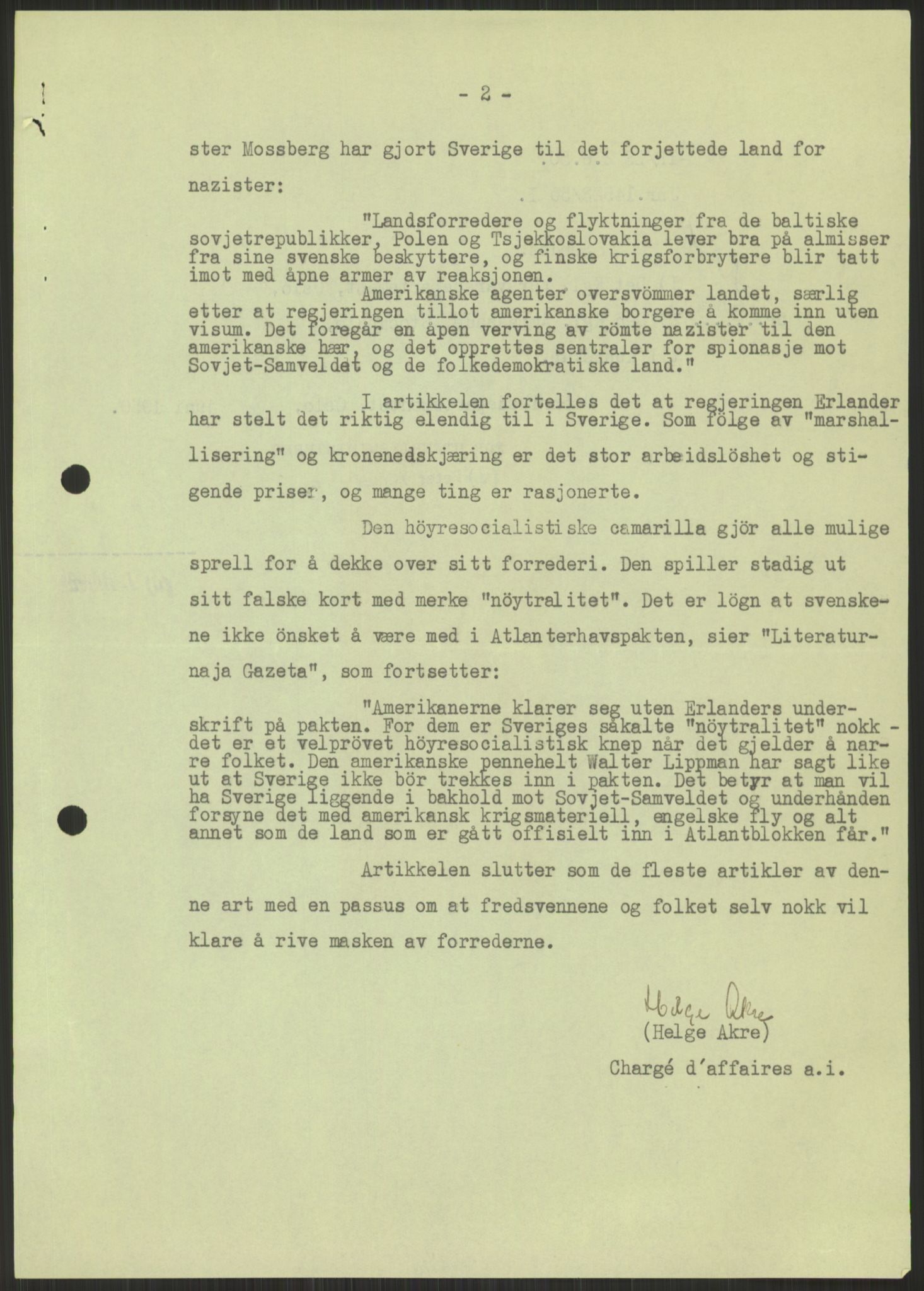 Utenriksdepartementet, RA/S-2259, 1948-1950, s. 1269