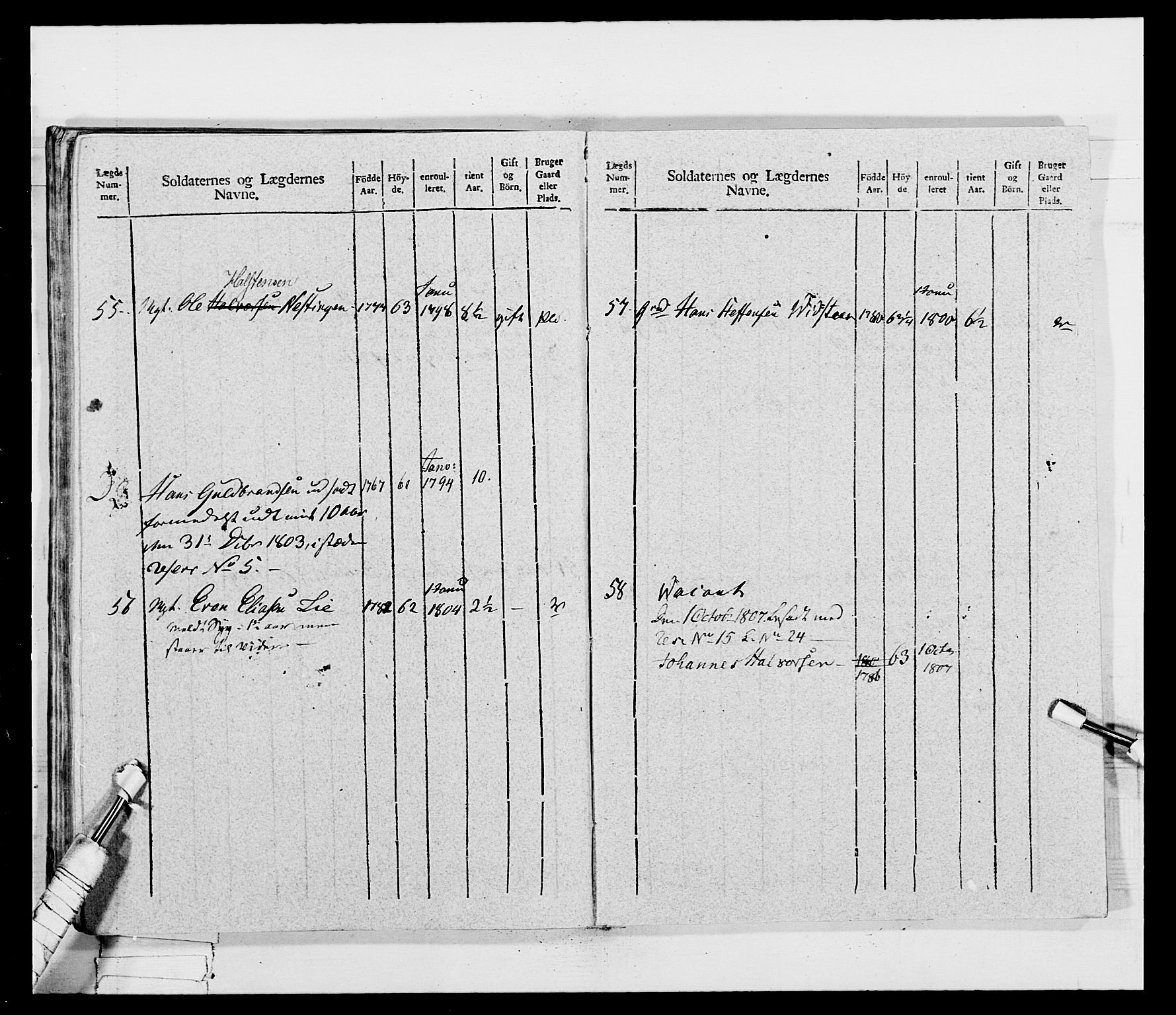 Generalitets- og kommissariatskollegiet, Det kongelige norske kommissariatskollegium, AV/RA-EA-5420/E/Eh/L0032b: Nordafjelske gevorbne infanteriregiment, 1806, s. 314