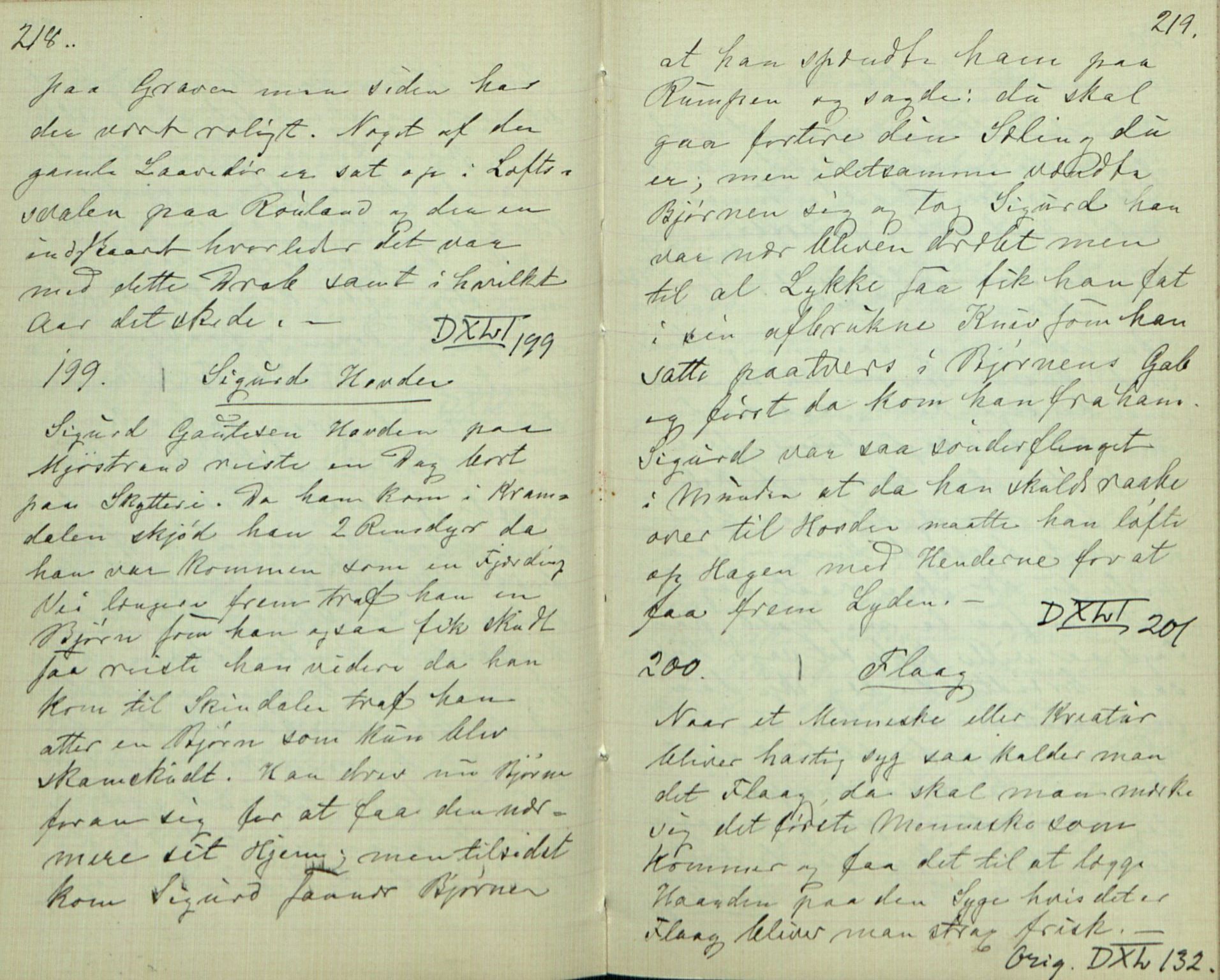 Rikard Berge, TEMU/TGM-A-1003/F/L0007/0006: 251-299 / 256 Samlet af Halvor Nilsen Tveten i Bø, 1893, s. 218-219