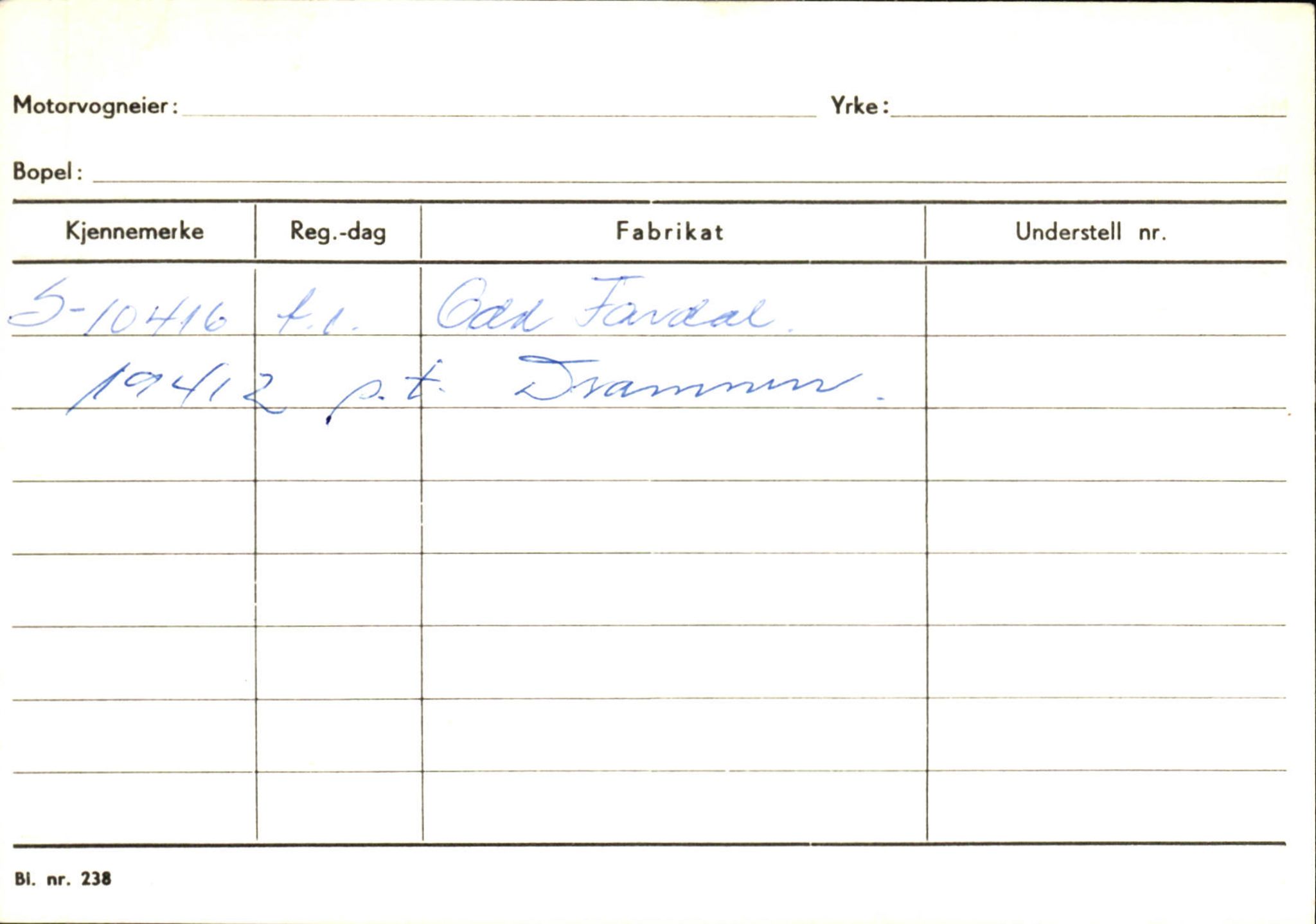Statens vegvesen, Sogn og Fjordane vegkontor, AV/SAB-A-5301/4/F/L0124: Eigarregister Sogndal A-U, 1945-1975, s. 466