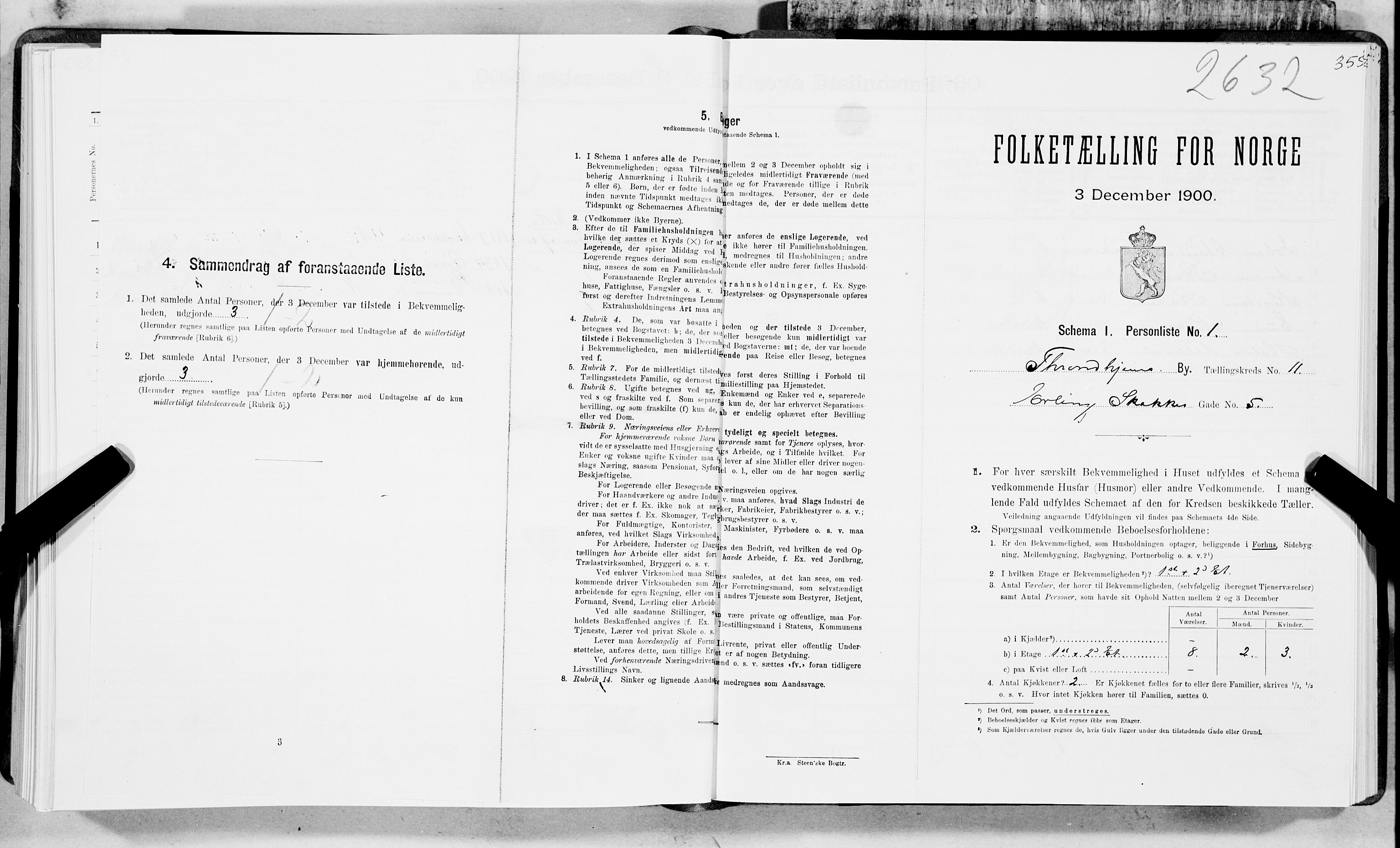 SAT, Folketelling 1900 for 1601 Trondheim kjøpstad, 1900, s. 1840