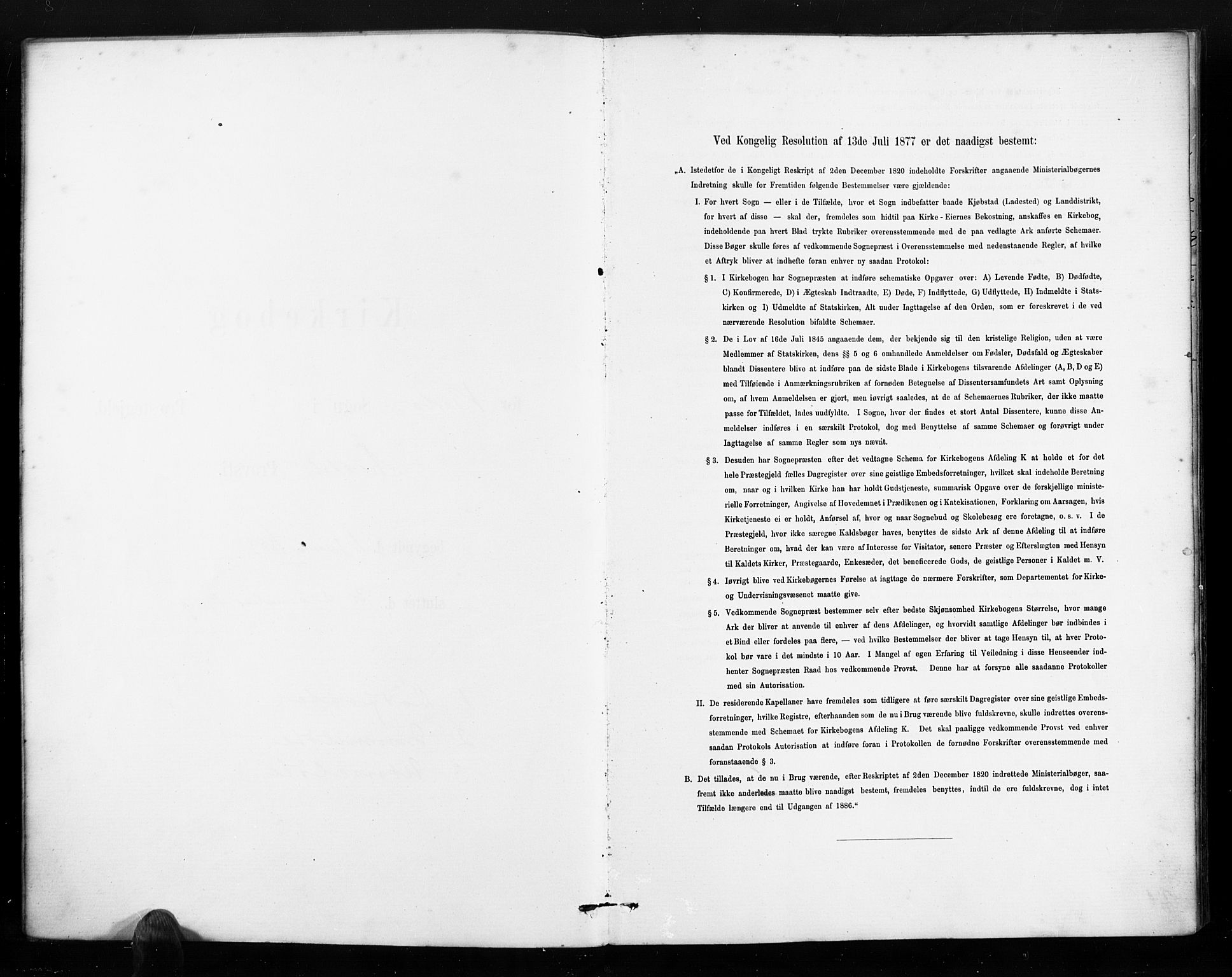 Barbu sokneprestkontor, SAK/1111-0003/F/Fa/L0004: Ministerialbok nr. A 4, 1883-1909