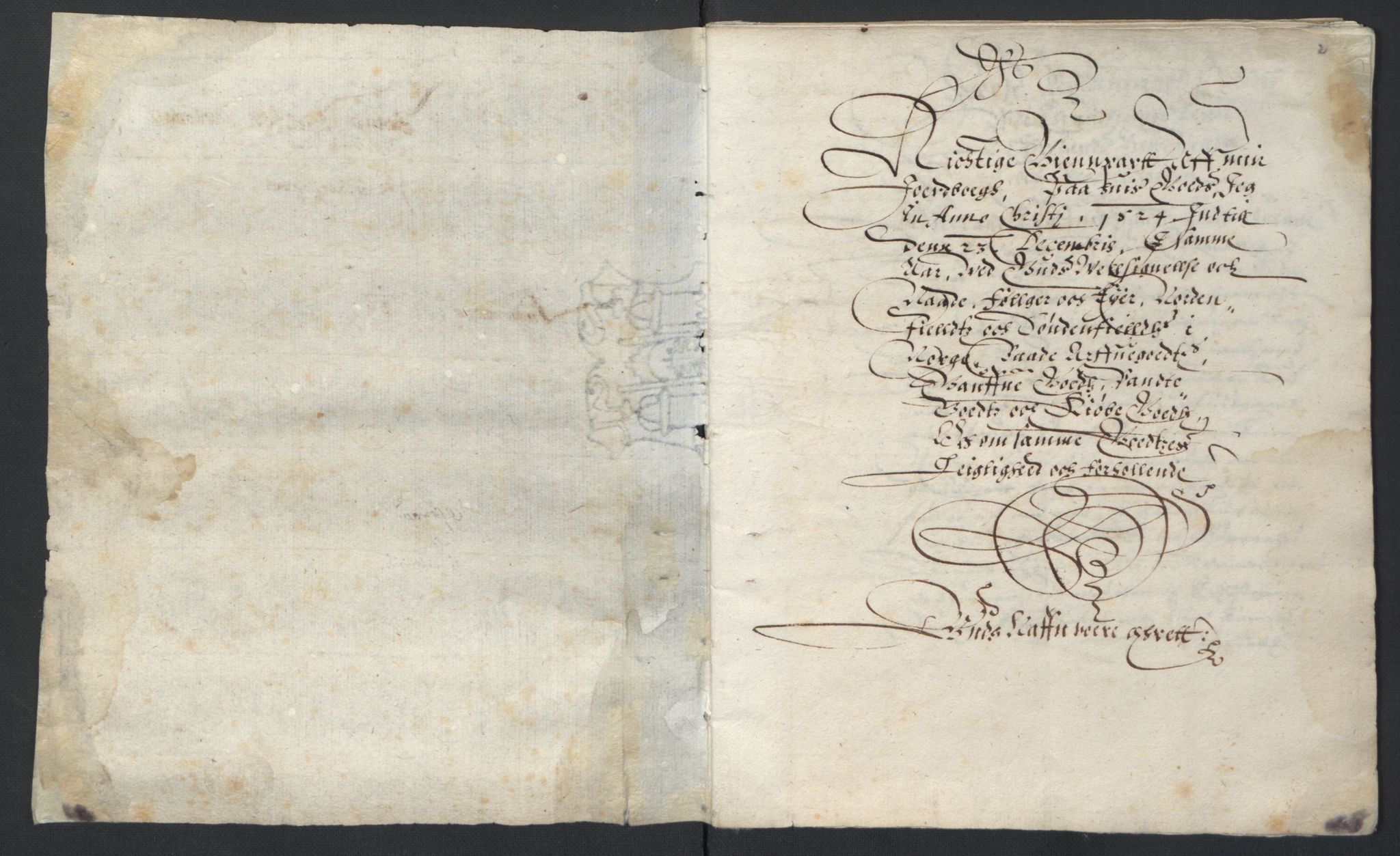 Stattholderembetet 1572-1771, RA/EA-2870/Ek/L0007/0001: Jordebøker til utlikning av rosstjeneste 1624-1626: / Adelsjordebøker, 1624-1625, s. 5