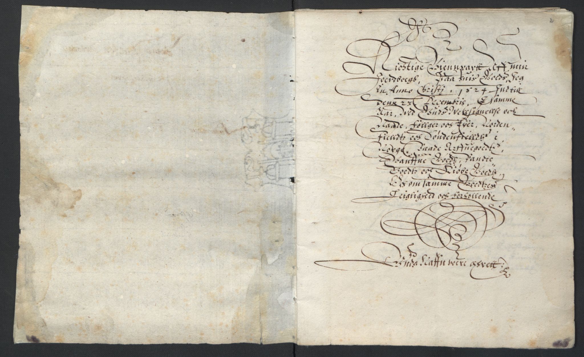 Stattholderembetet 1572-1771, AV/RA-EA-2870/Ek/L0007/0001: Jordebøker til utlikning av rosstjeneste 1624-1626: / Adelsjordebøker, 1624-1625, s. 5