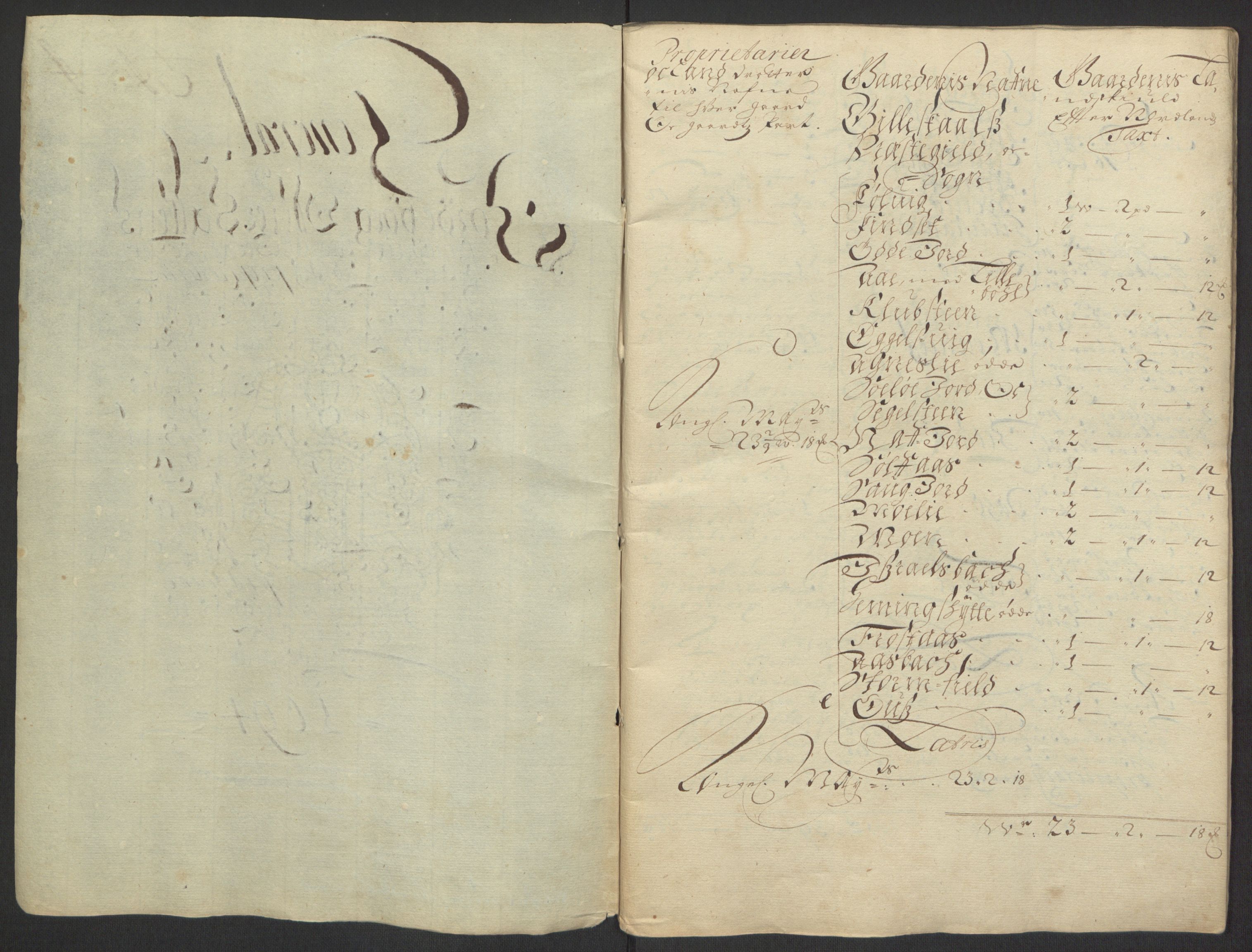 Rentekammeret inntil 1814, Reviderte regnskaper, Fogderegnskap, RA/EA-4092/R66/L4578: Fogderegnskap Salten, 1694-1696, s. 14