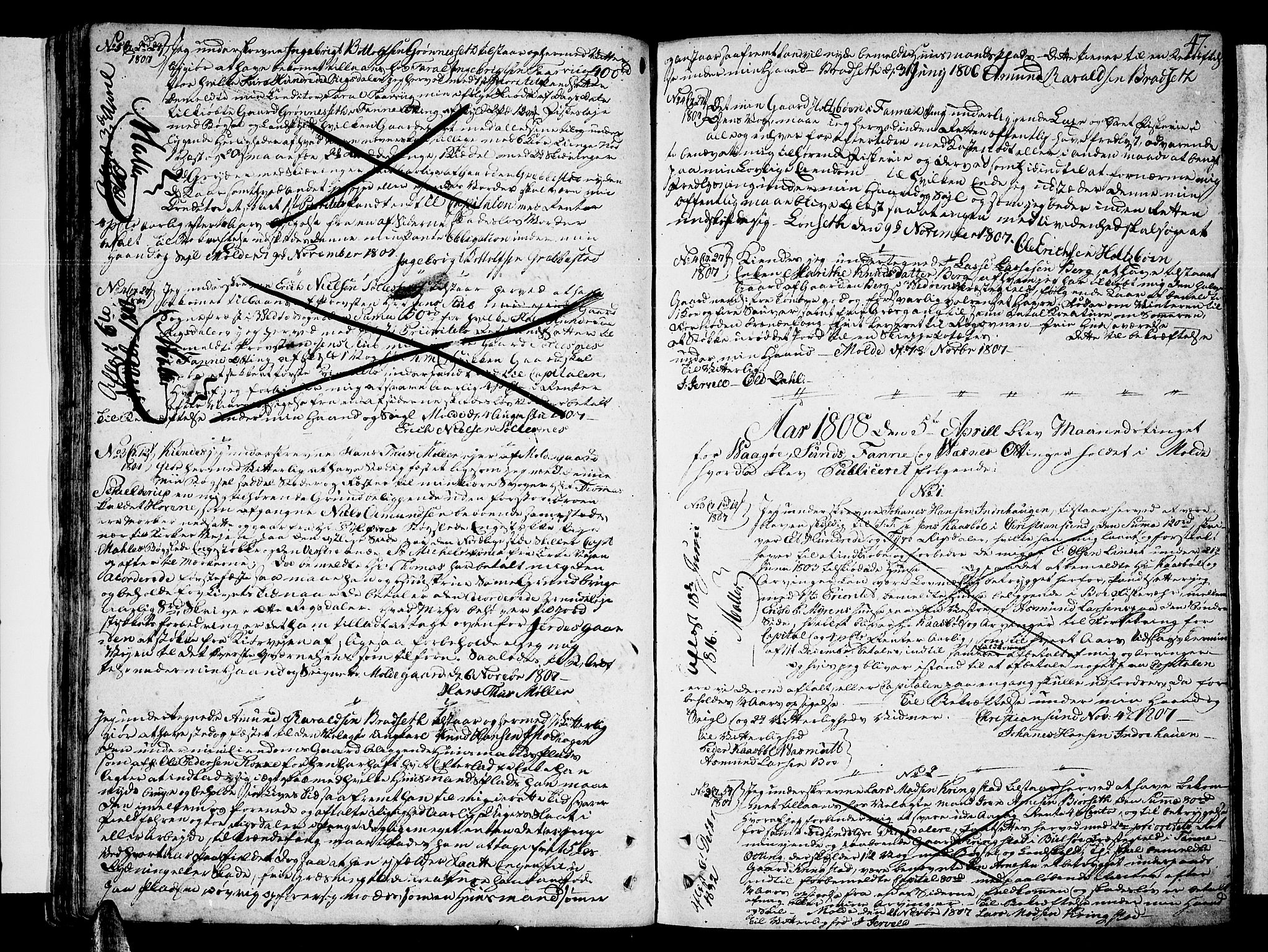 Romsdal sorenskriveri, SAT/A-4149/1/2/2C/L0008: Pantebok nr. 6, 1806-1816, s. 47