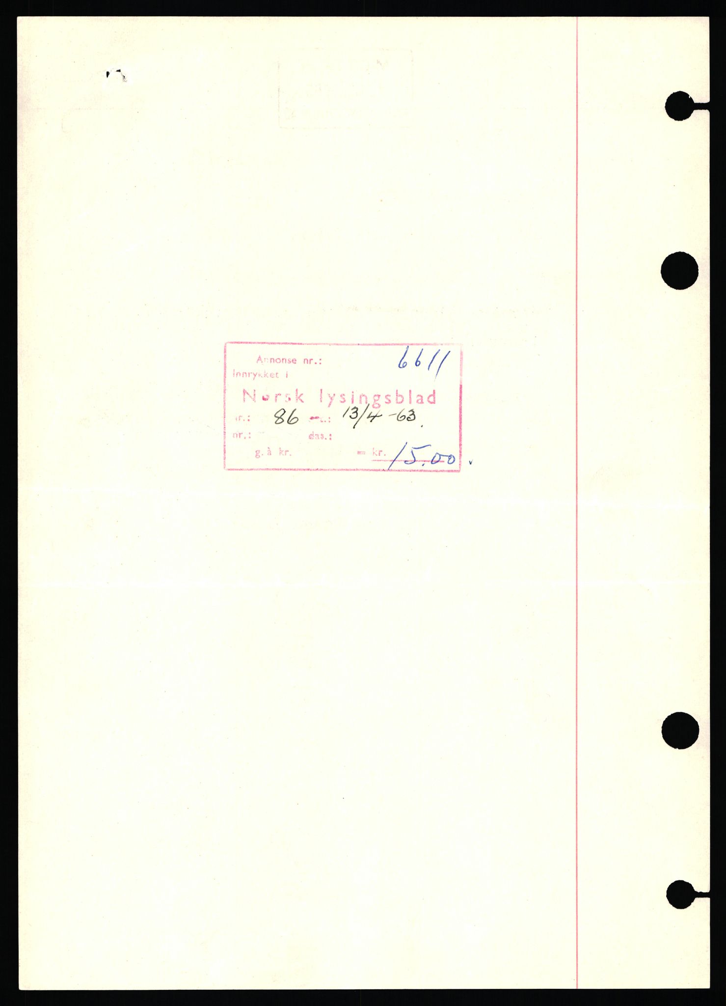 Stavanger byfogd, SAST/A-101408/002/J/Jd/Jde/L0003: Registreringsmeldinger og bilag. Enkeltmannsforetak, 751-1000, 1928-1976, s. 294
