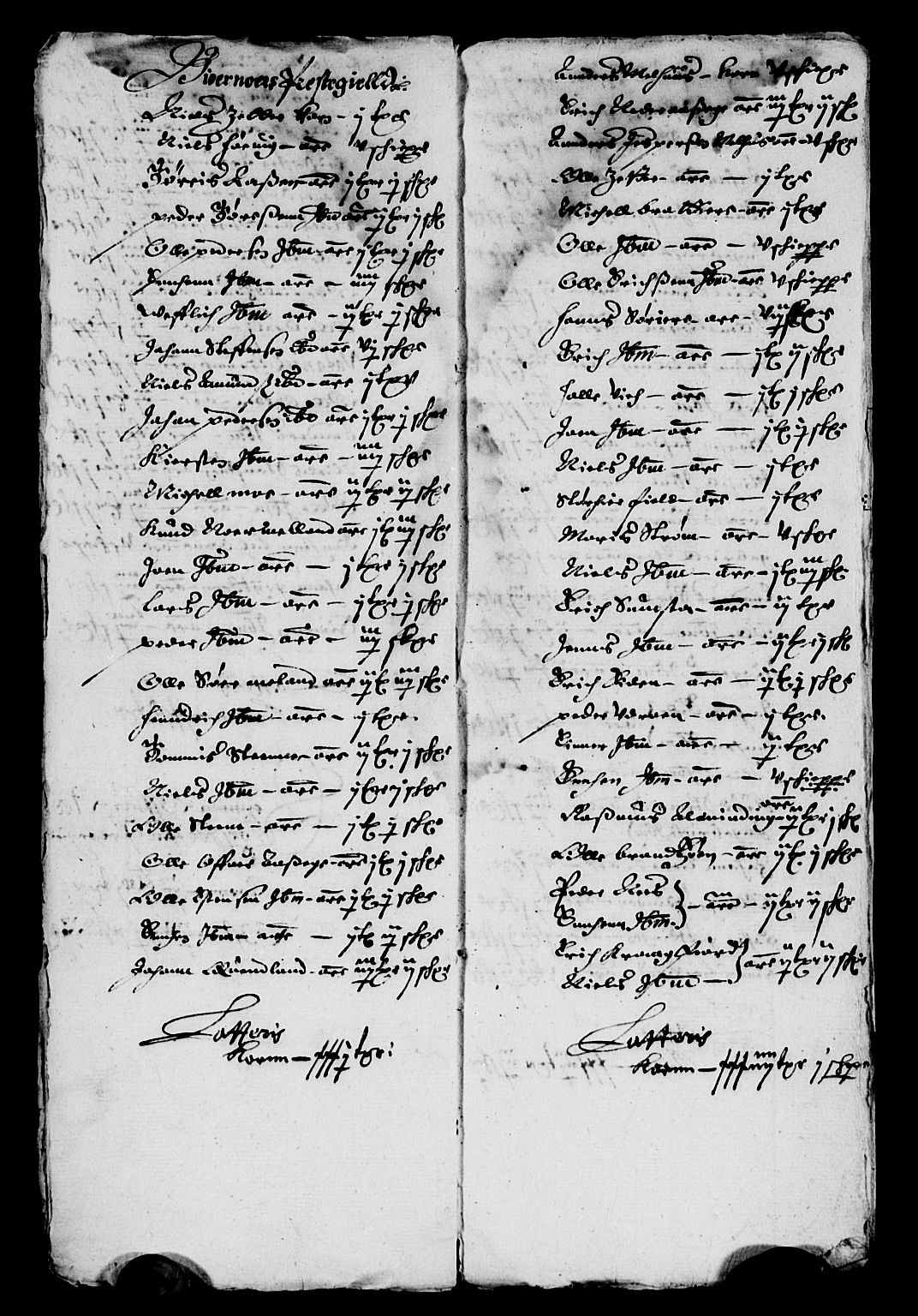 Rentekammeret inntil 1814, Reviderte regnskaper, Lensregnskaper, RA/EA-5023/R/Rb/Rbw/L0104: Trondheim len, 1651-1652