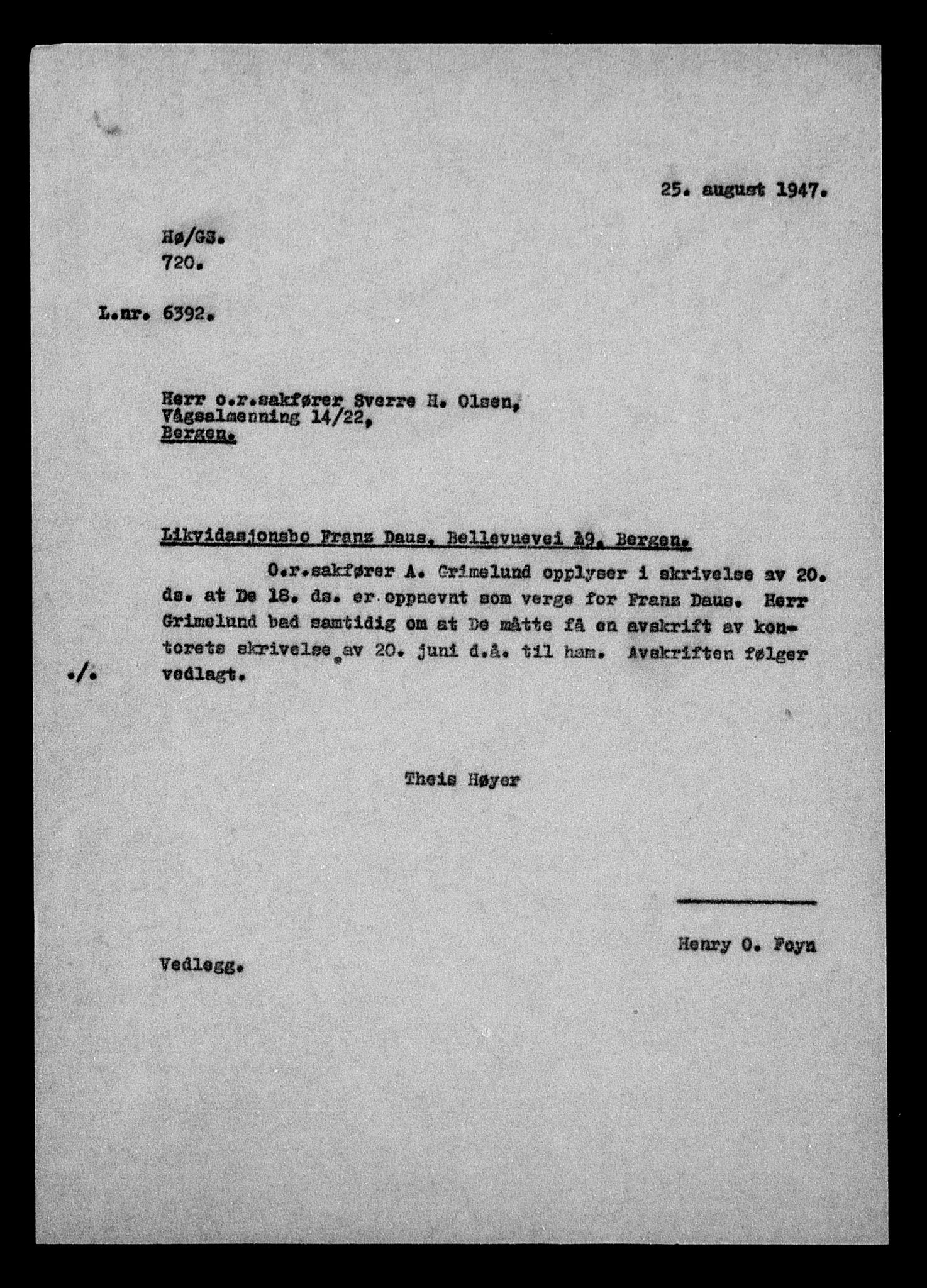 Justisdepartementet, Tilbakeføringskontoret for inndratte formuer, RA/S-1564/H/Hc/Hcd/L0993: --, 1945-1947, s. 217