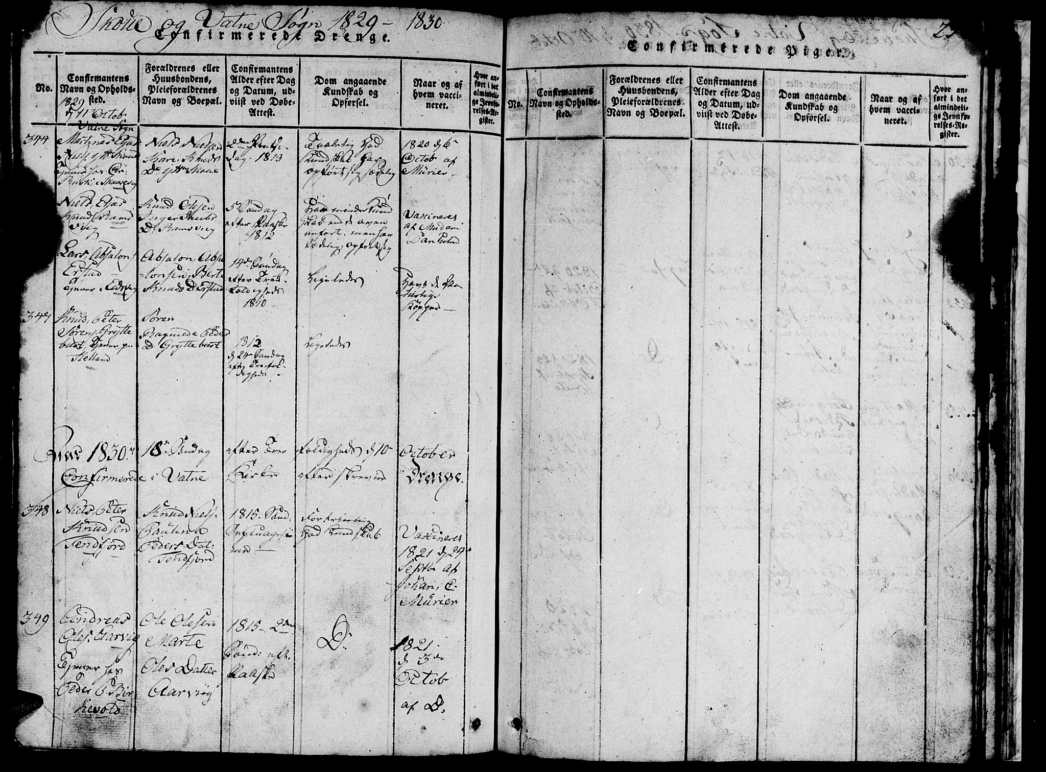 Ministerialprotokoller, klokkerbøker og fødselsregistre - Møre og Romsdal, AV/SAT-A-1454/524/L0360: Klokkerbok nr. 524C01, 1816-1830, s. 258