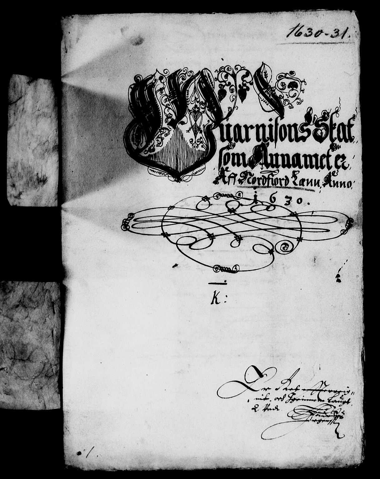 Rentekammeret inntil 1814, Reviderte regnskaper, Lensregnskaper, RA/EA-5023/R/Rb/Rbt/L0057: Bergenhus len, 1630-1632