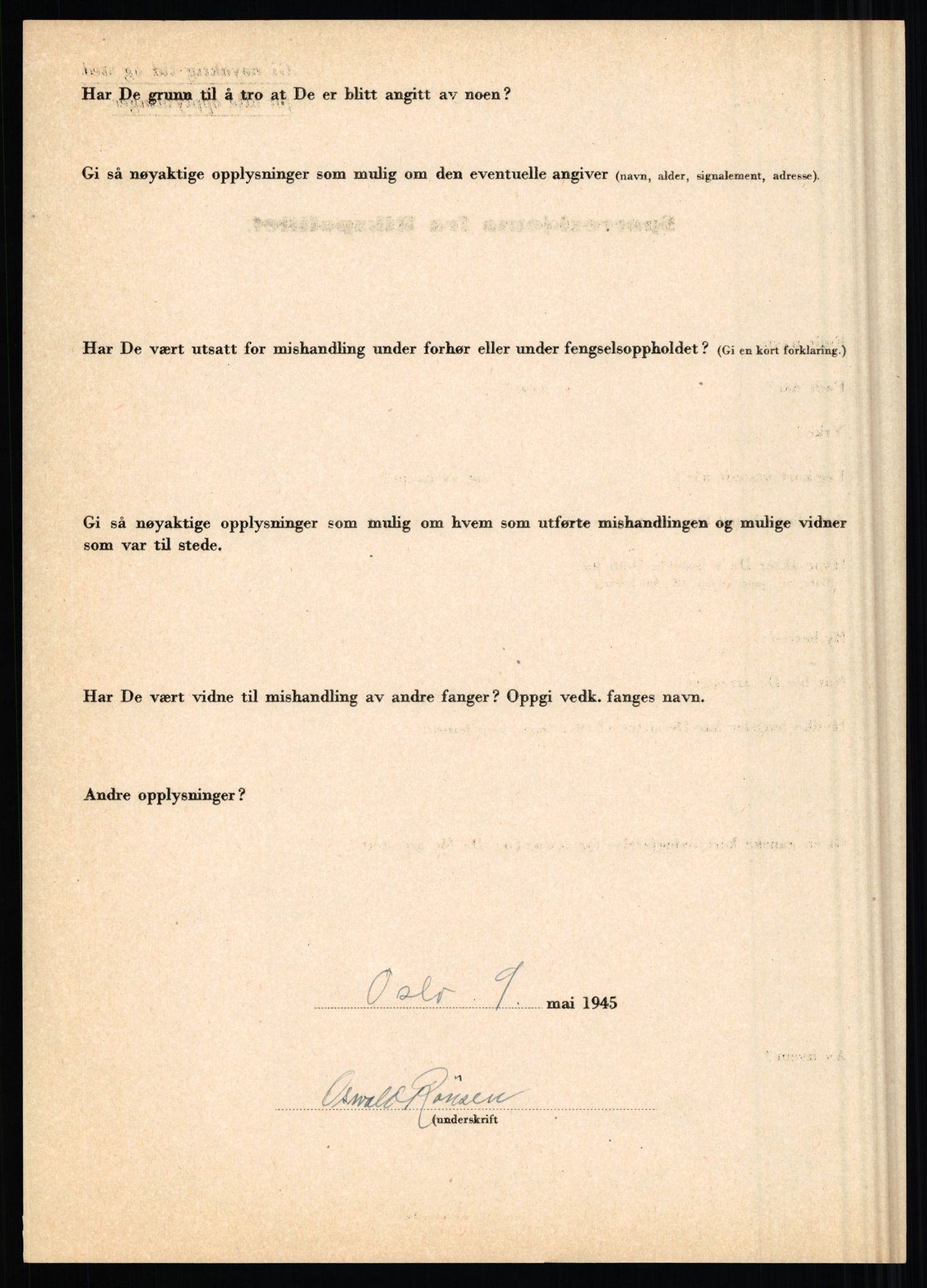 Rikspolitisjefen, AV/RA-S-1560/L/L0014: Pettersen, Aksel - Savosnick, Ernst, 1940-1945, s. 1005