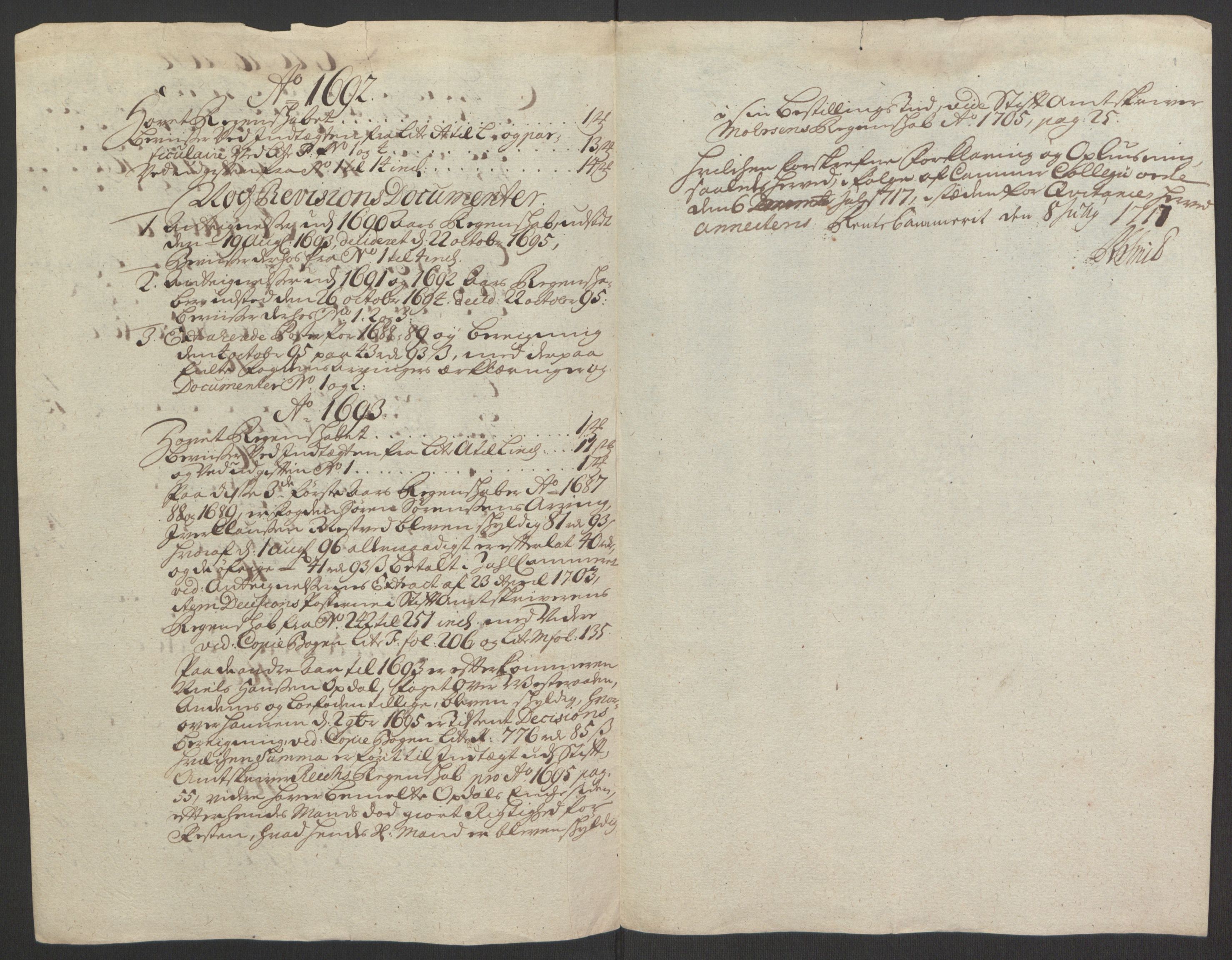 Rentekammeret inntil 1814, Reviderte regnskaper, Fogderegnskap, AV/RA-EA-4092/R67/L4676: Fogderegnskap Vesterålen, Andenes og Lofoten, 1691-1693, s. 240