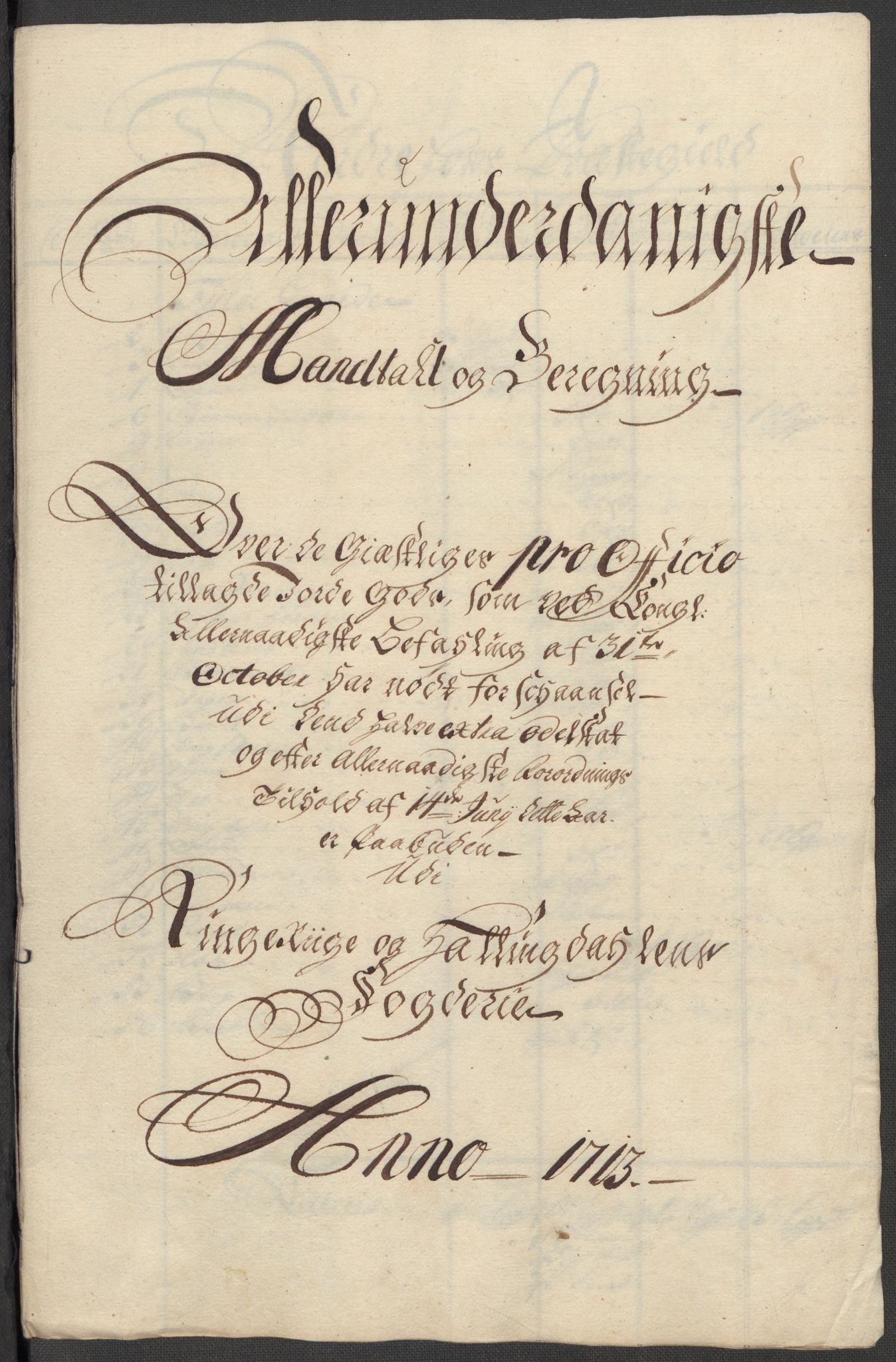 Rentekammeret inntil 1814, Reviderte regnskaper, Fogderegnskap, RA/EA-4092/R23/L1471: Fogderegnskap Ringerike og Hallingdal, 1713-1714, s. 175
