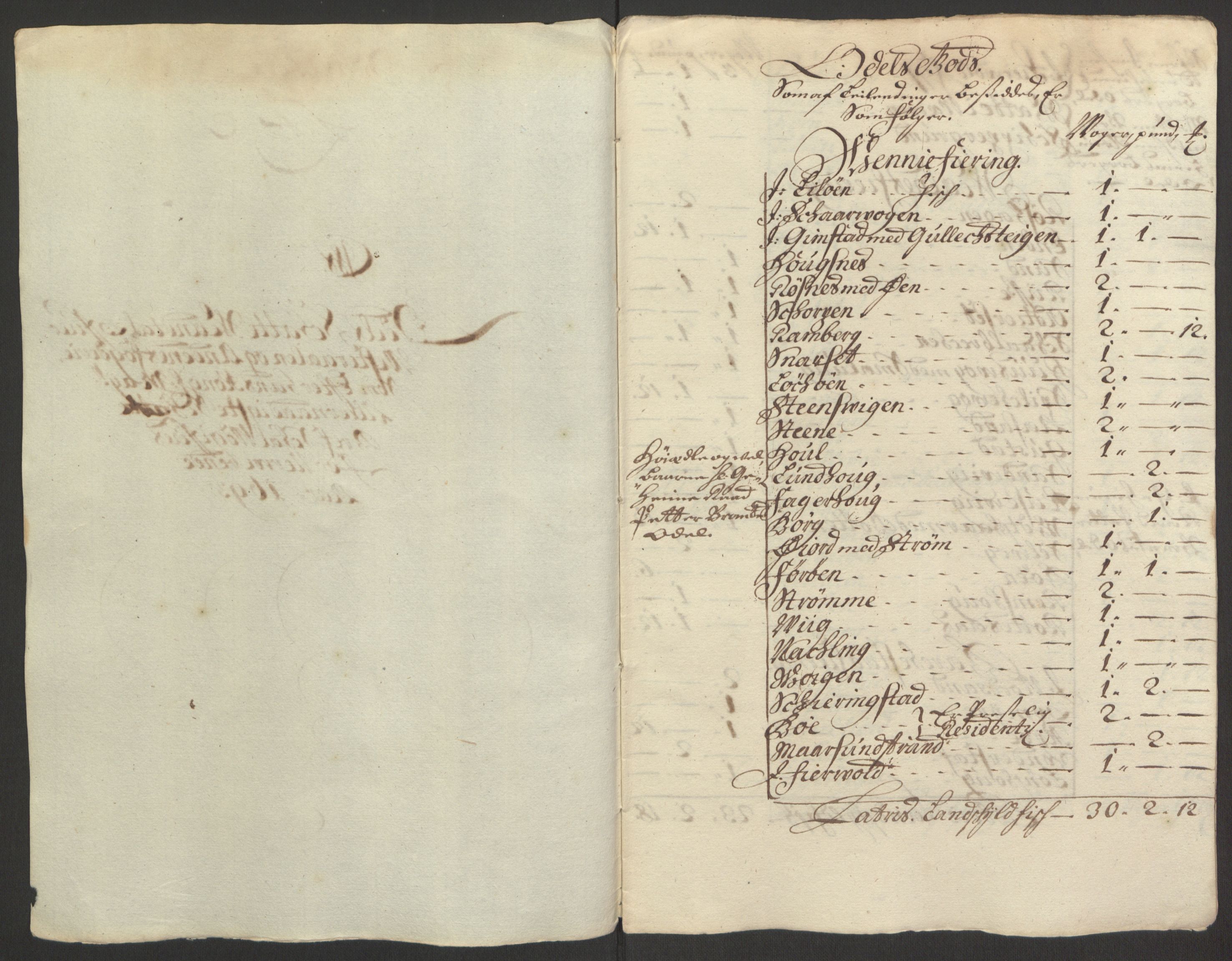 Rentekammeret inntil 1814, Reviderte regnskaper, Fogderegnskap, RA/EA-4092/R67/L4676: Fogderegnskap Vesterålen, Andenes og Lofoten, 1691-1693, s. 268