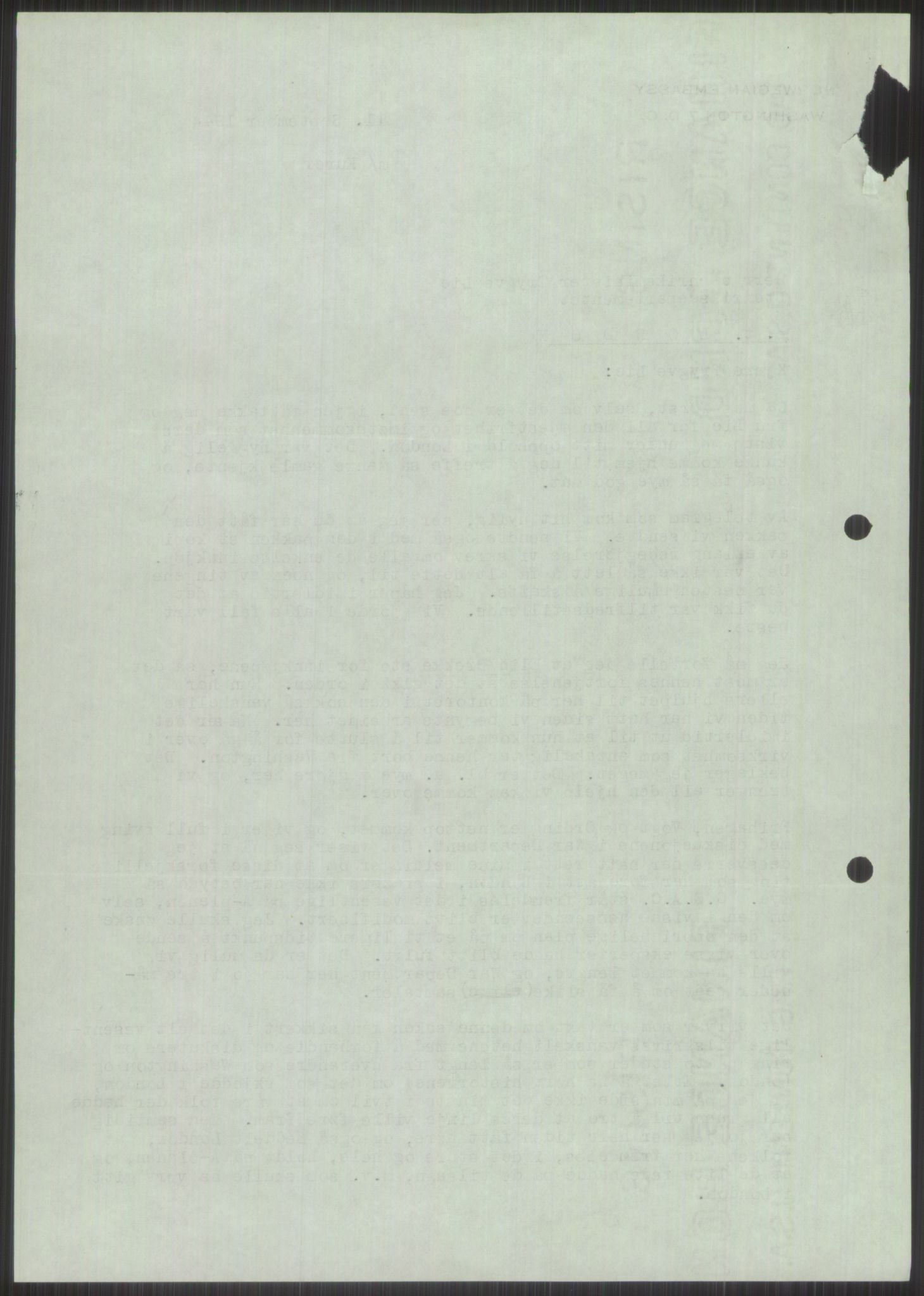 Lie, Trygve, RA/PA-1407/D/L0006: Blandet og privat korrespondanse., 1941-1960, s. 308