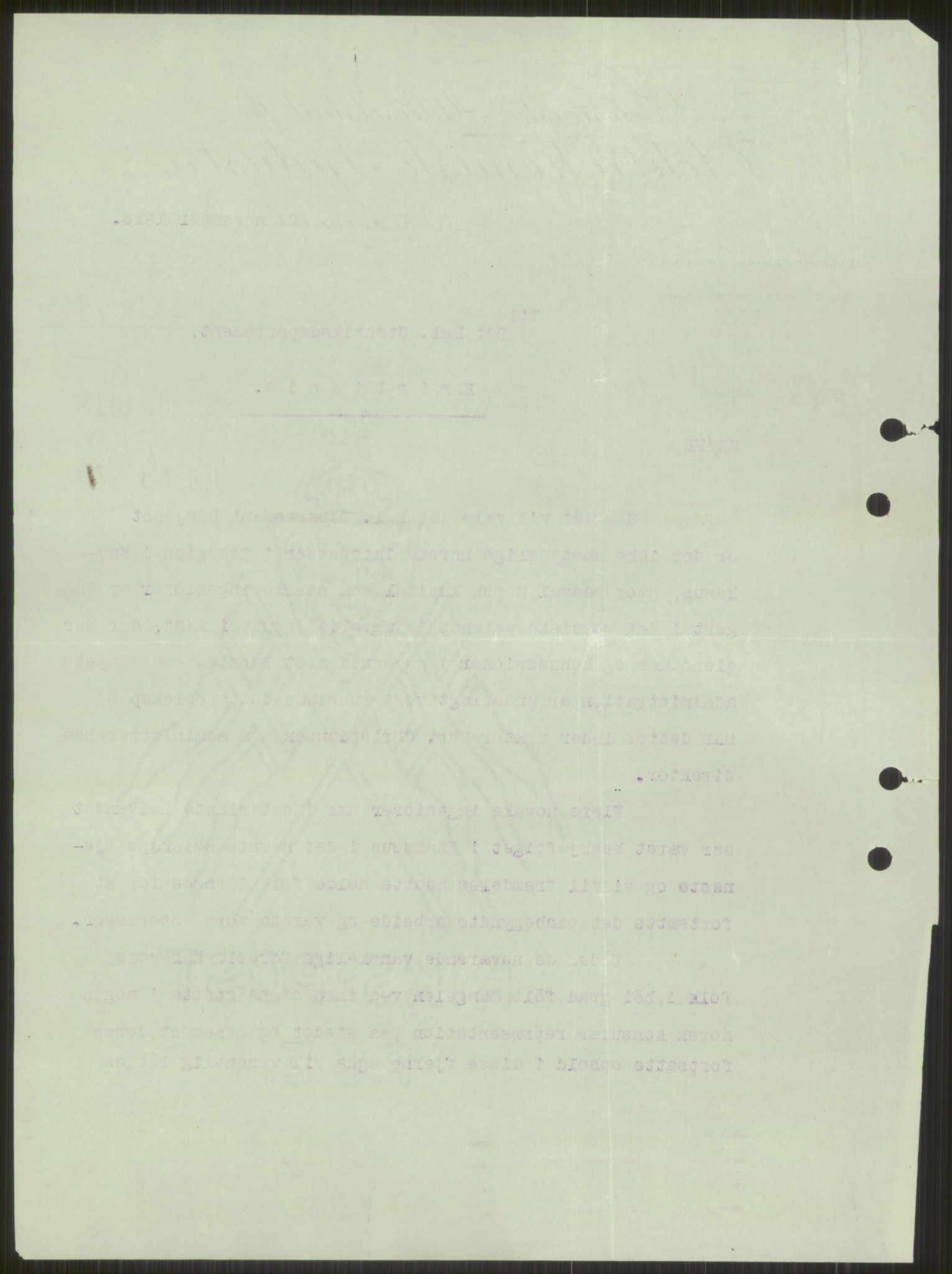 Utenriksdepartementet, RA/S-2259, 1918-1937, s. 6