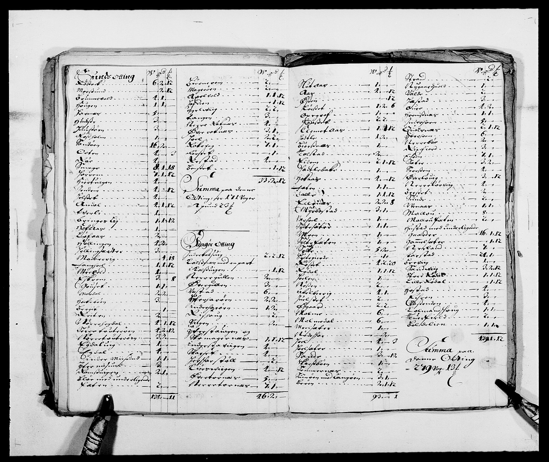 Rentekammeret inntil 1814, Reviderte regnskaper, Fogderegnskap, RA/EA-4092/R55/L3648: Fogderegnskap Romsdal, 1687-1689, s. 108