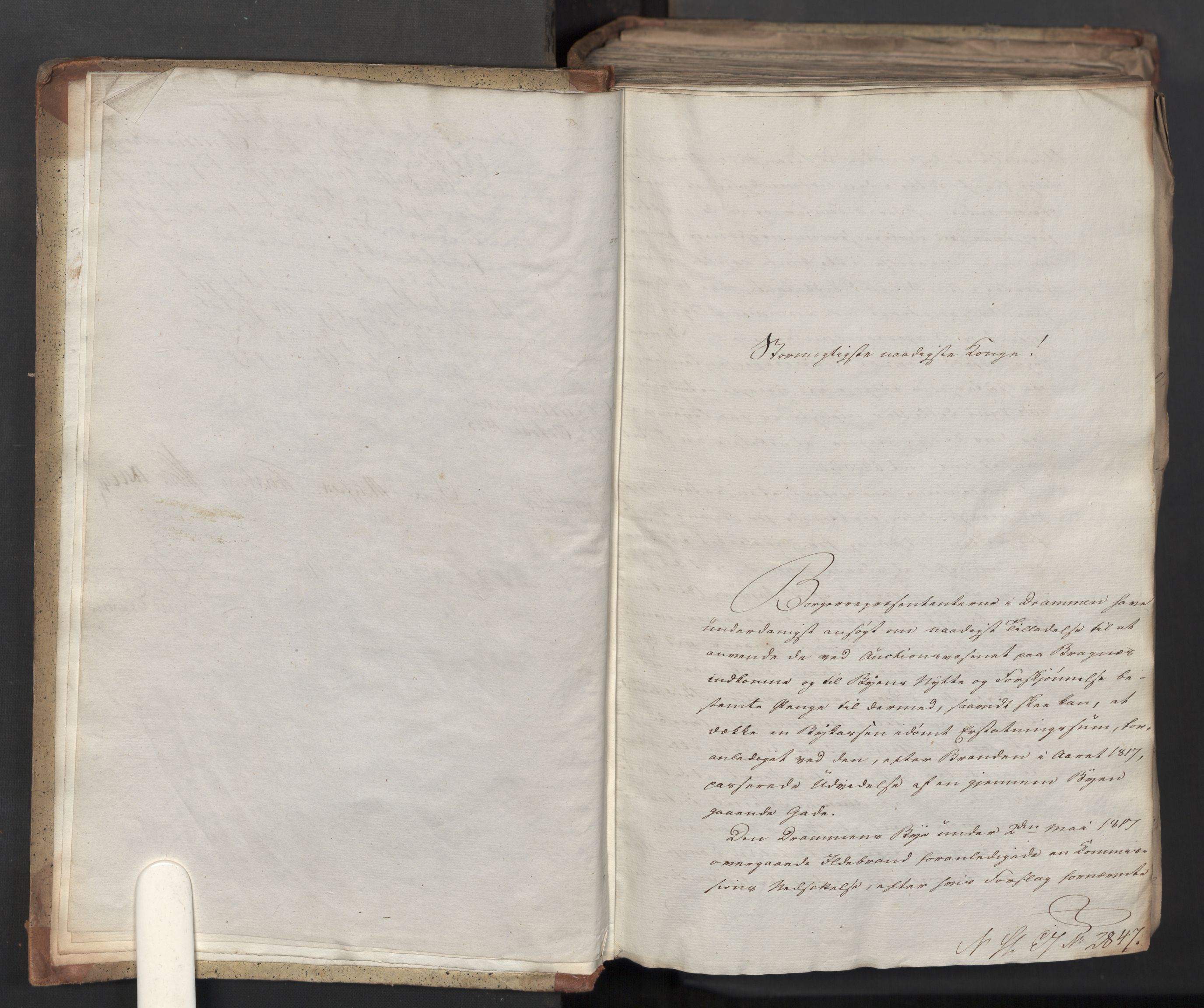 Statsrådsavdelingen i Stockholm, AV/RA-S-1003/D/Da/L0044: Regjeringsinnstillinger nr. 2846-3066, 1825, s. 6