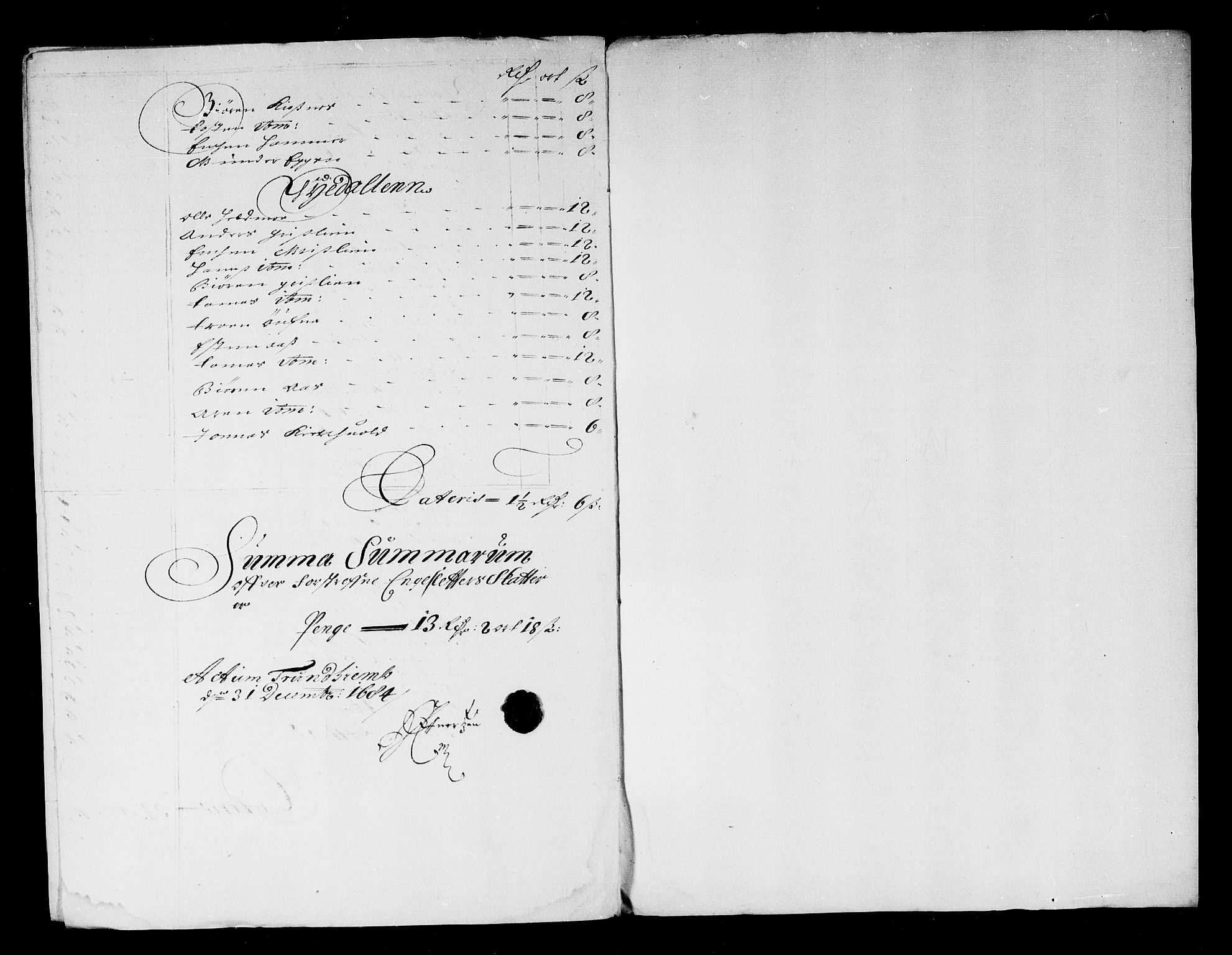 Rentekammeret inntil 1814, Reviderte regnskaper, Stiftamtstueregnskaper, Trondheim stiftamt og Nordland amt, RA/EA-6044/R/Rg/L0075: Trondheim stiftamt og Nordland amt, 1684