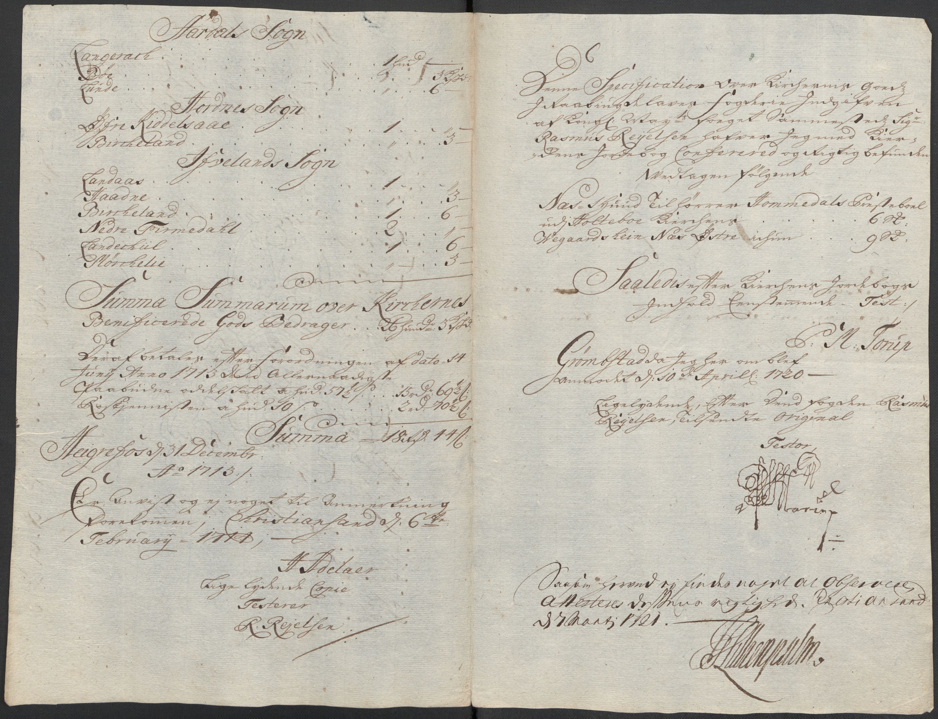 Rentekammeret inntil 1814, Reviderte regnskaper, Fogderegnskap, AV/RA-EA-4092/R40/L2453: Fogderegnskap Råbyggelag, 1718-1719, s. 260