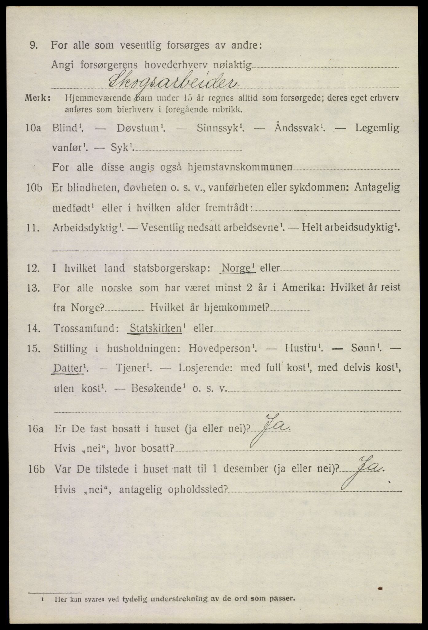 SAKO, Folketelling 1920 for 0719 Andebu herred, 1920, s. 4459