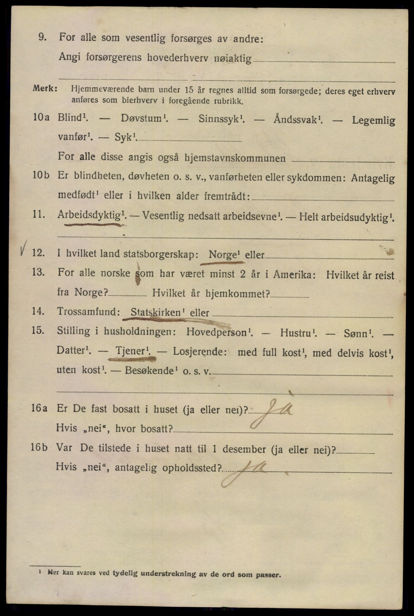 SAO, Folketelling 1920 for 0301 Kristiania kjøpstad, 1920, s. 505488