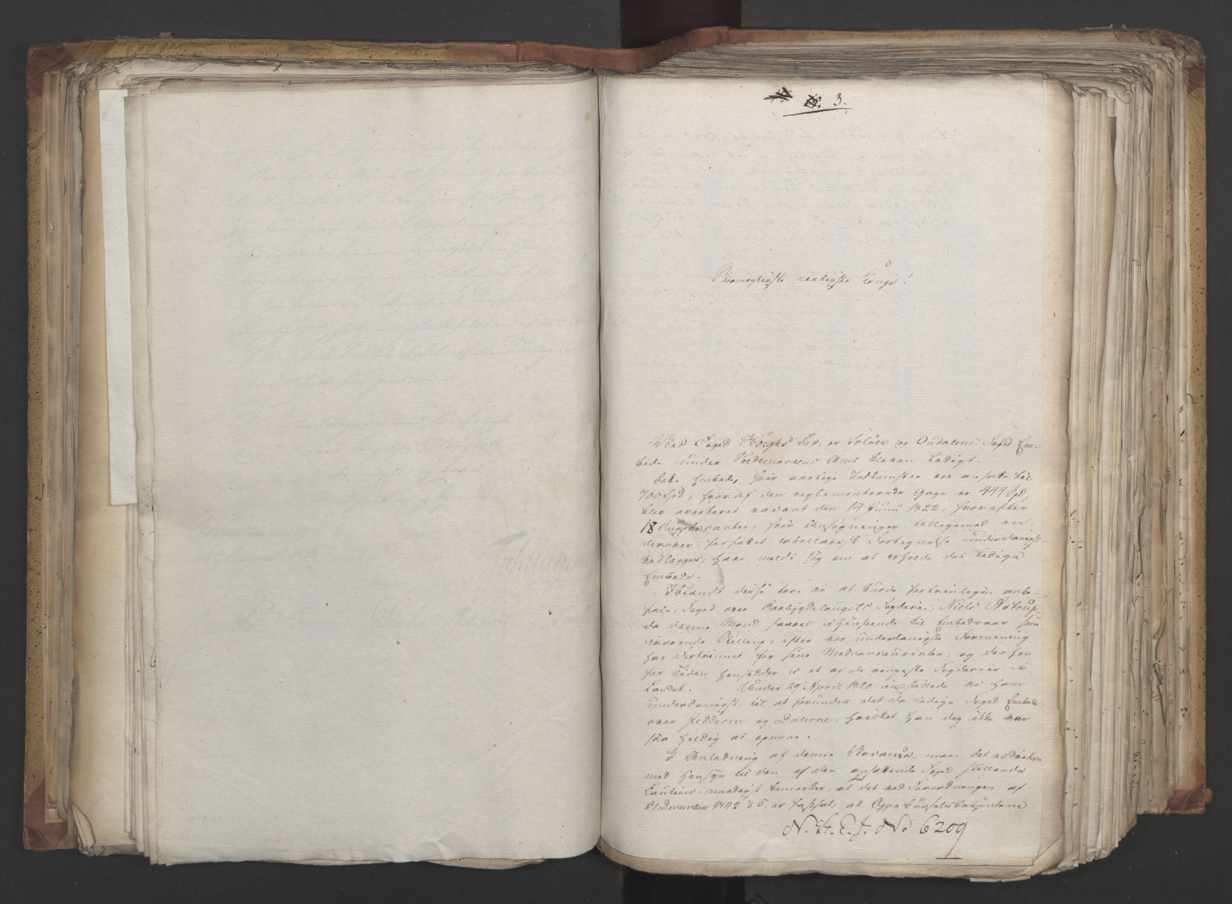 Statsrådsavdelingen i Stockholm, AV/RA-S-1003/D/Da/L0032: Regjeringsinnstillinger nr. 6140-6355, 1822, s. 169