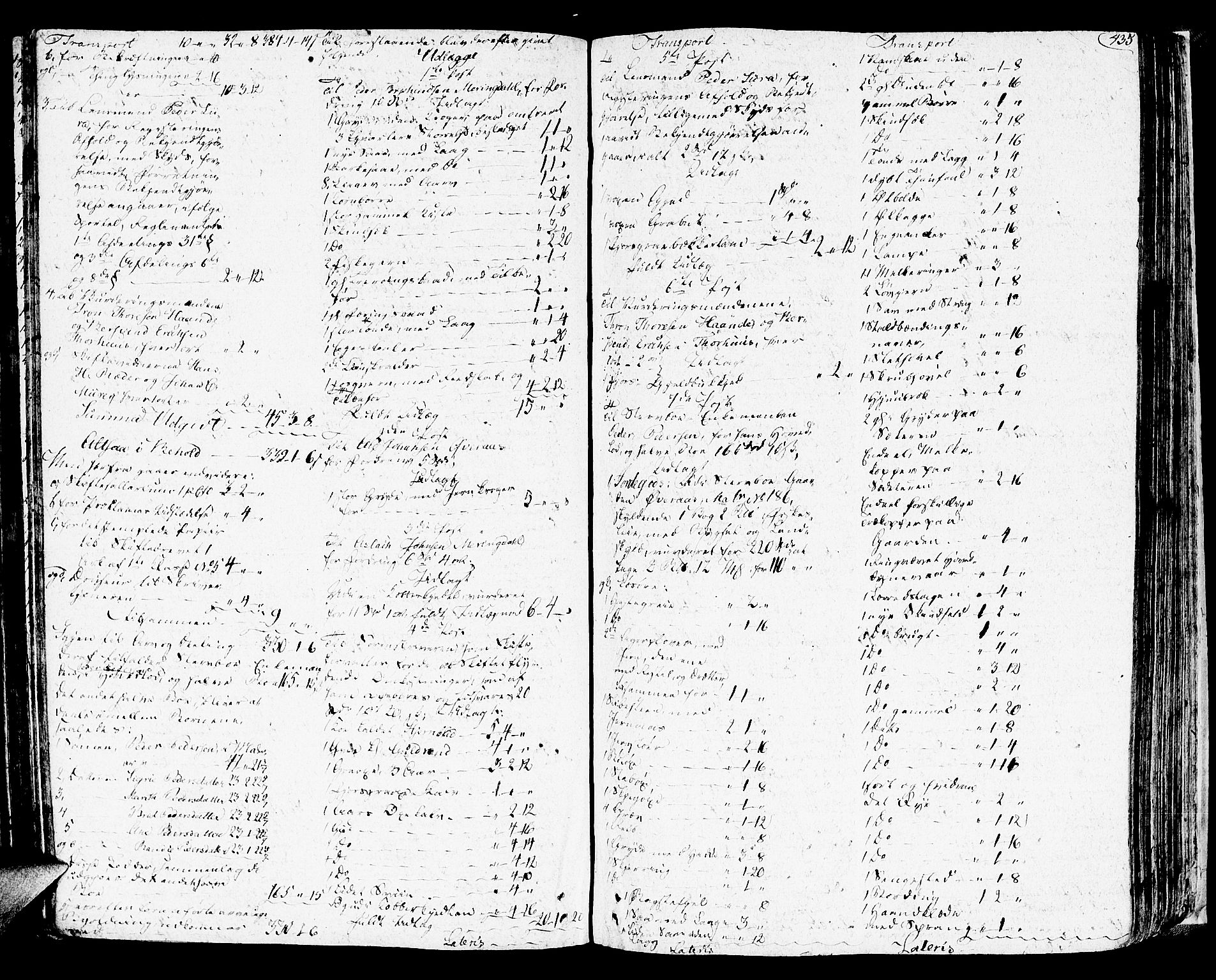 Romsdal sorenskriveri, SAT/A-4149/1/3/3A/L0014: Skifteprotokoll, 1811-1821, s. 434b-435a