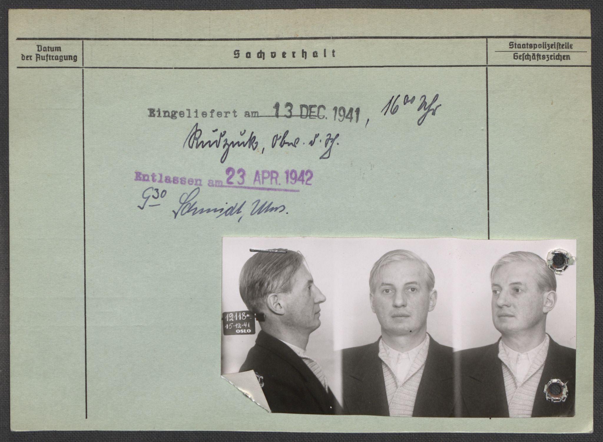 Befehlshaber der Sicherheitspolizei und des SD, RA/RAFA-5969/E/Ea/Eaa/L0008: Register over norske fanger i Møllergata 19: Oelze-Ru, 1940-1945, s. 933