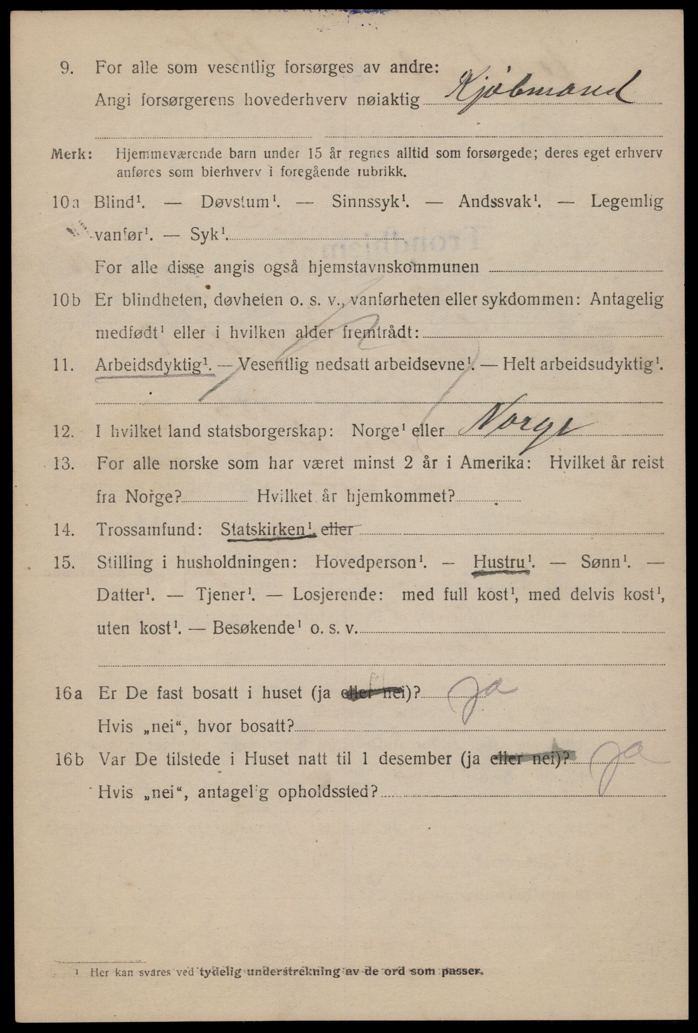 SAT, Folketelling 1920 for 1601 Trondheim kjøpstad, 1920, s. 54285