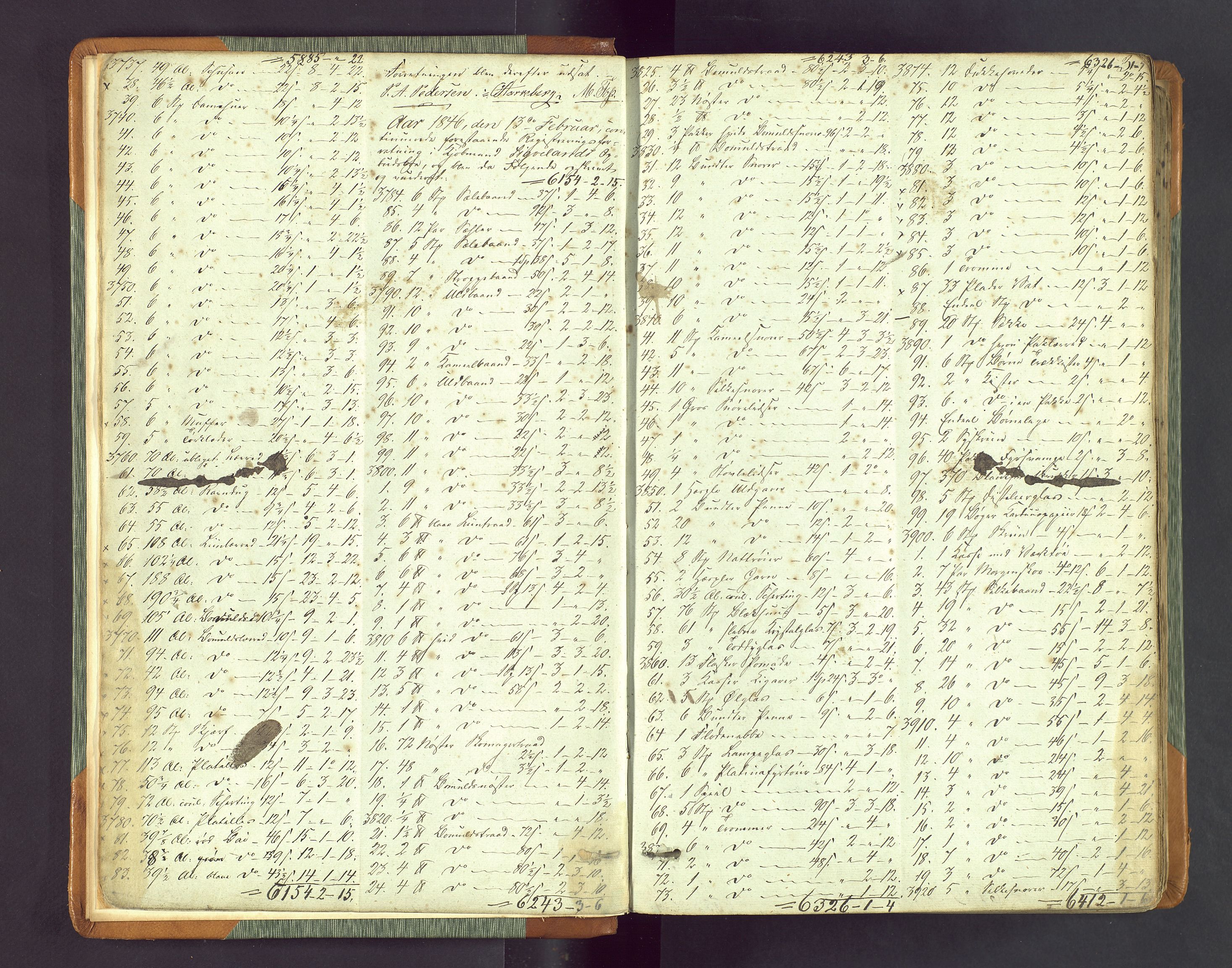 Stavanger byfogd, AV/SAST-A-101408/001/5/50/503BA/L0002: Registreringsprotokoll, 1846-1864, s. 3