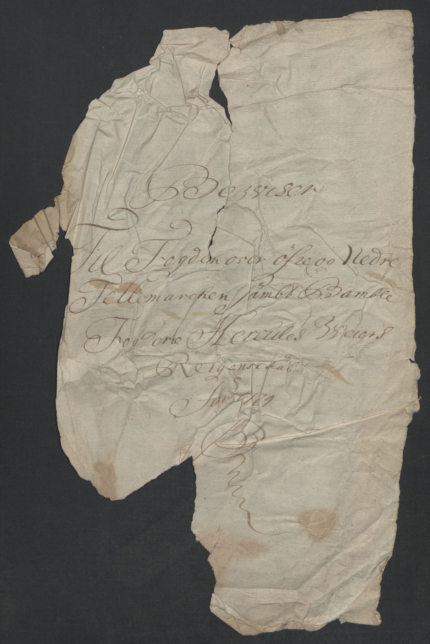 Rentekammeret inntil 1814, Reviderte regnskaper, Fogderegnskap, AV/RA-EA-4092/R36/L2111: Fogderegnskap Øvre og Nedre Telemark og Bamble, 1704, s. 25