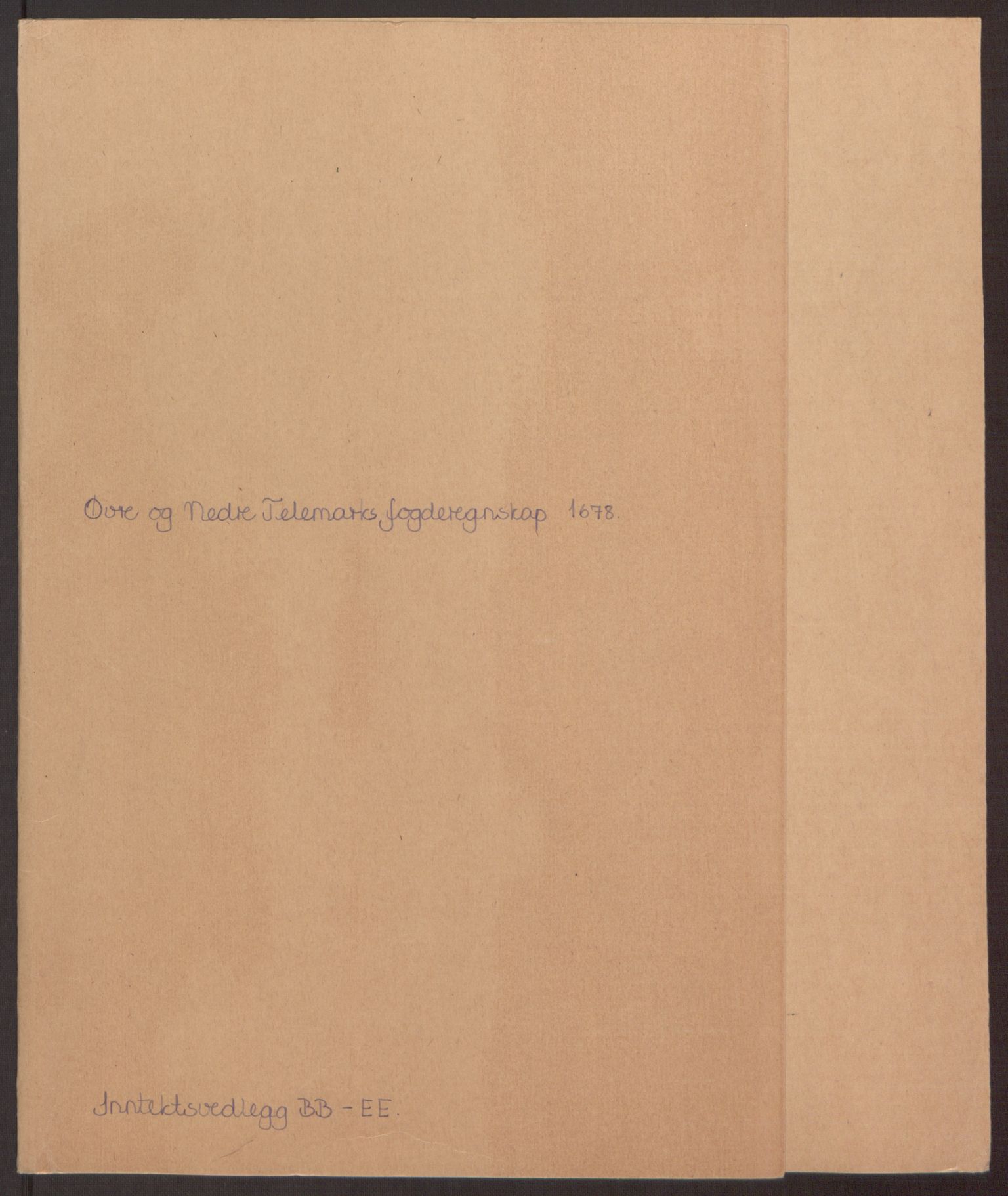 Rentekammeret inntil 1814, Reviderte regnskaper, Fogderegnskap, AV/RA-EA-4092/R35/L2070: Fogderegnskap Øvre og Nedre Telemark, 1678, s. 2