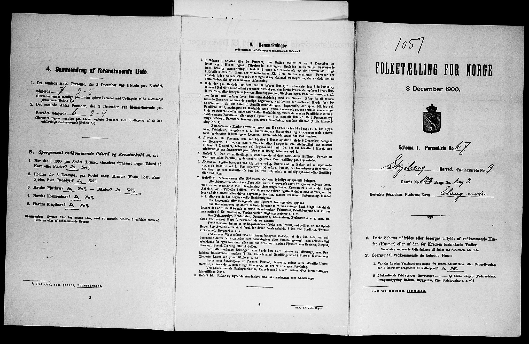 SAO, Folketelling 1900 for 0115 Skjeberg herred, 1900, s. 1169