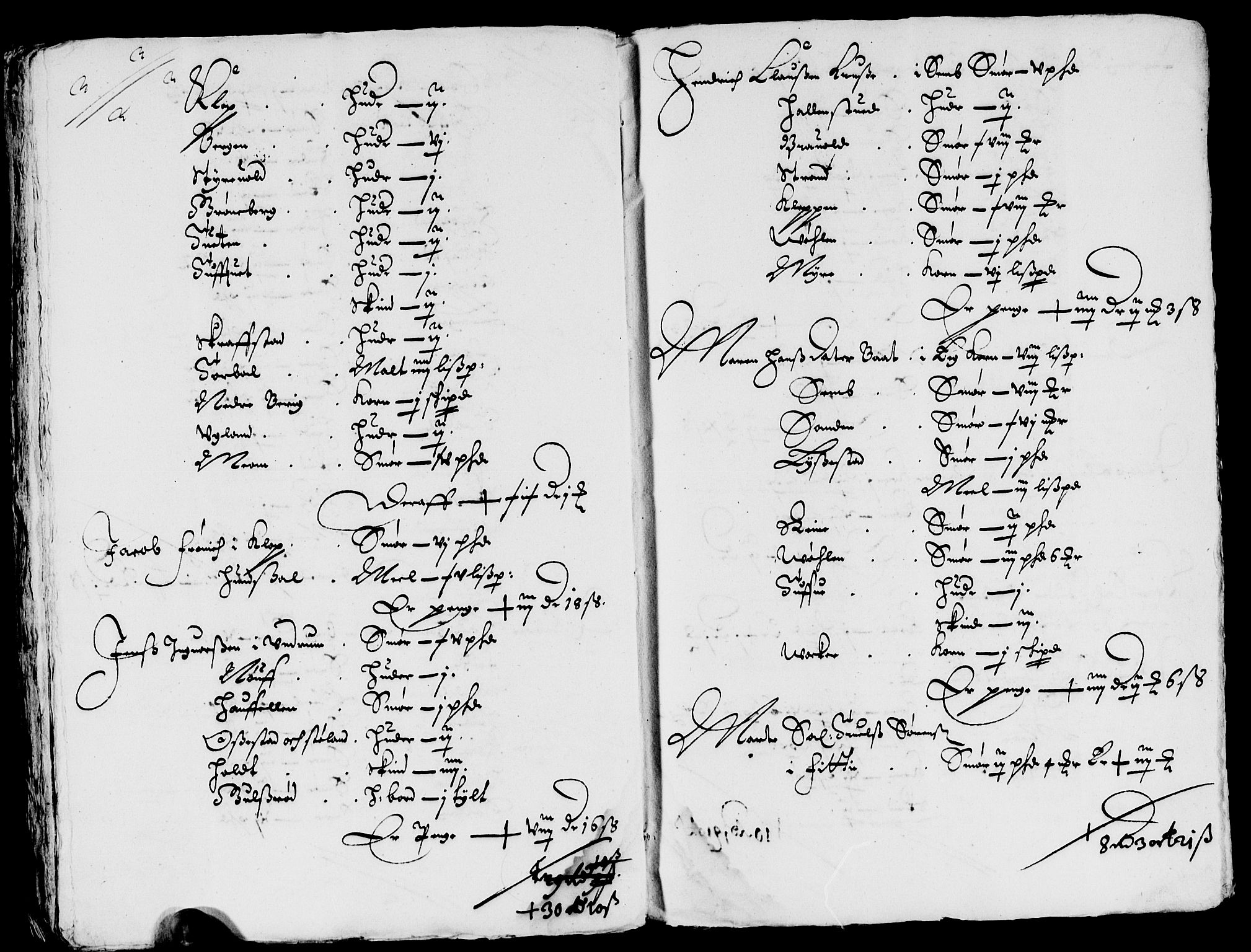 Rentekammeret inntil 1814, Reviderte regnskaper, Lensregnskaper, RA/EA-5023/R/Rb/Rbo/L0029: Tønsberg len, 1649-1651