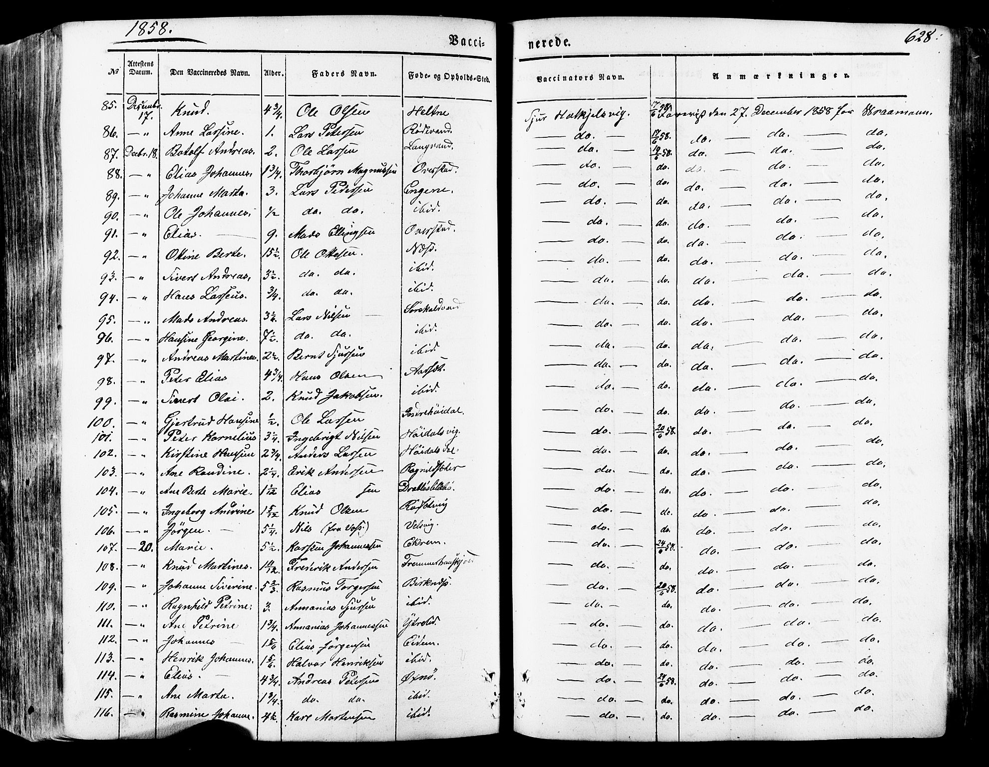 Ministerialprotokoller, klokkerbøker og fødselsregistre - Møre og Romsdal, AV/SAT-A-1454/511/L0140: Ministerialbok nr. 511A07, 1851-1878, s. 628
