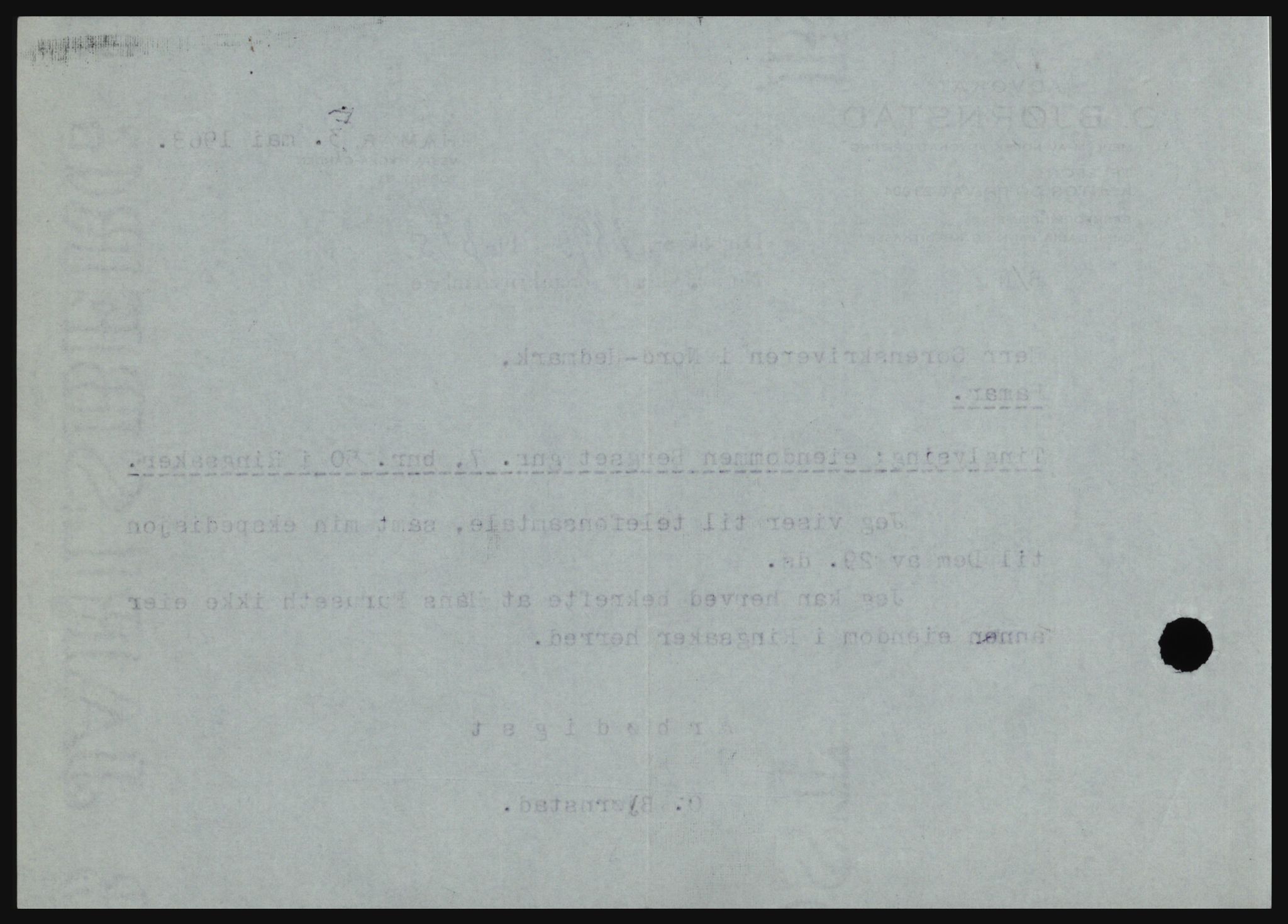 Nord-Hedmark sorenskriveri, SAH/TING-012/H/Hc/L0028: Pantebok nr. 28, 1968-1968, Dagboknr: 1890/1968