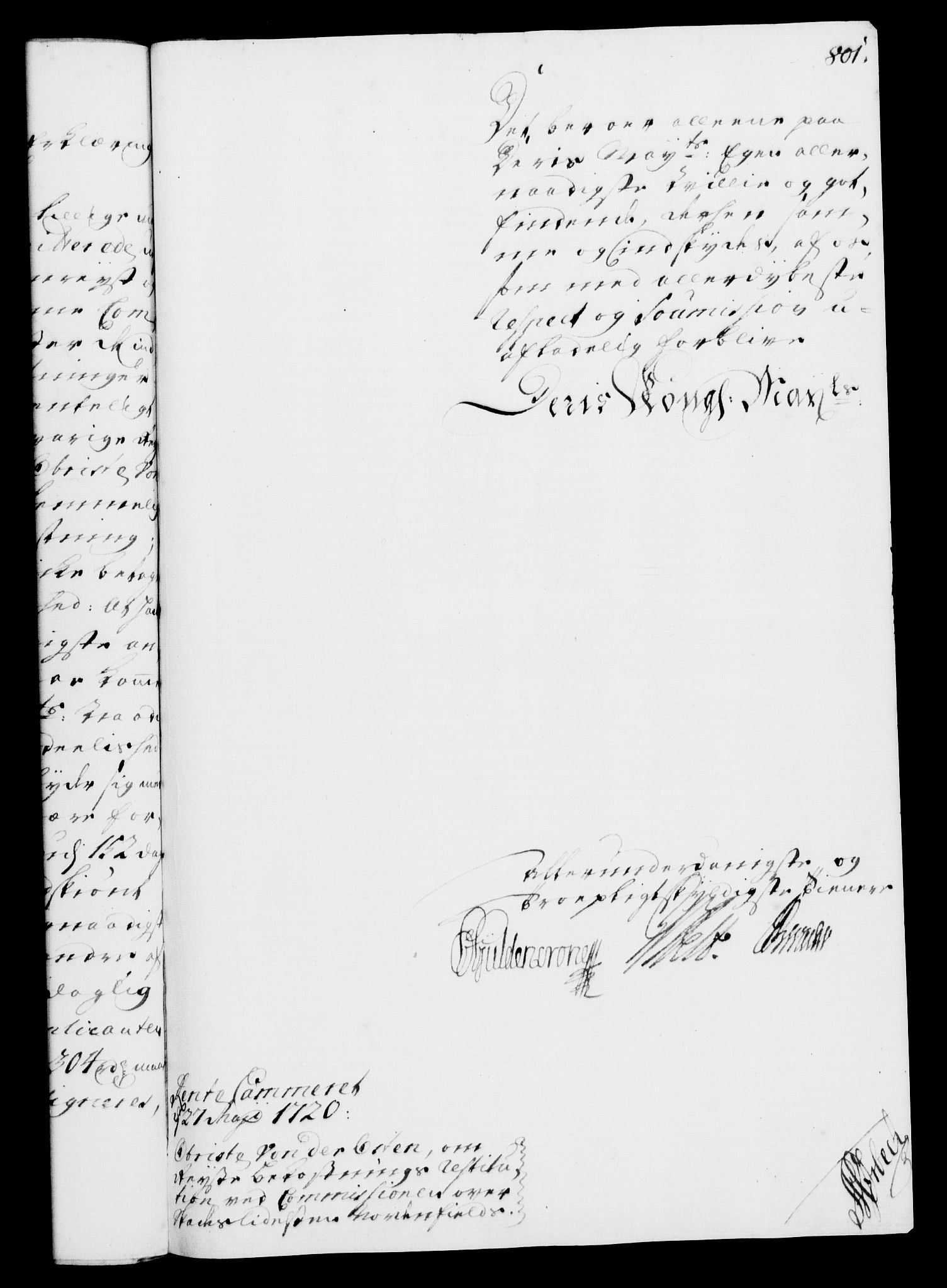 Rentekammeret, Kammerkanselliet, RA/EA-3111/G/Gf/Gfa/L0002: Norsk relasjons- og resolusjonsprotokoll (merket RK 52.2), 1720, s. 771