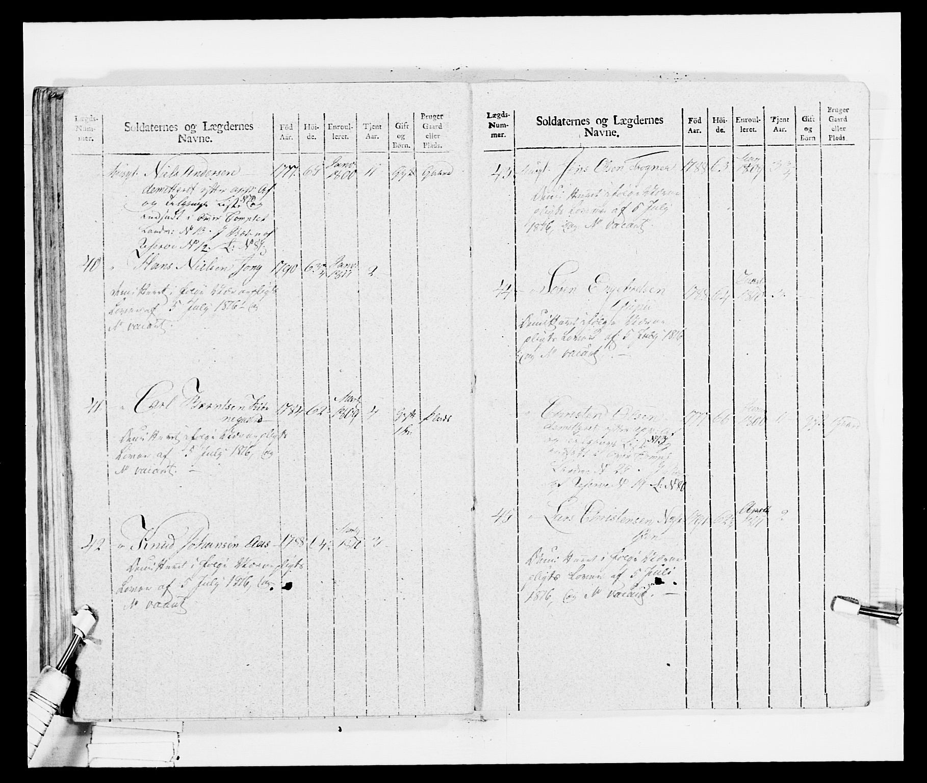 Generalitets- og kommissariatskollegiet, Det kongelige norske kommissariatskollegium, AV/RA-EA-5420/E/Eh/L0035: Nordafjelske gevorbne infanteriregiment, 1812-1813, s. 208
